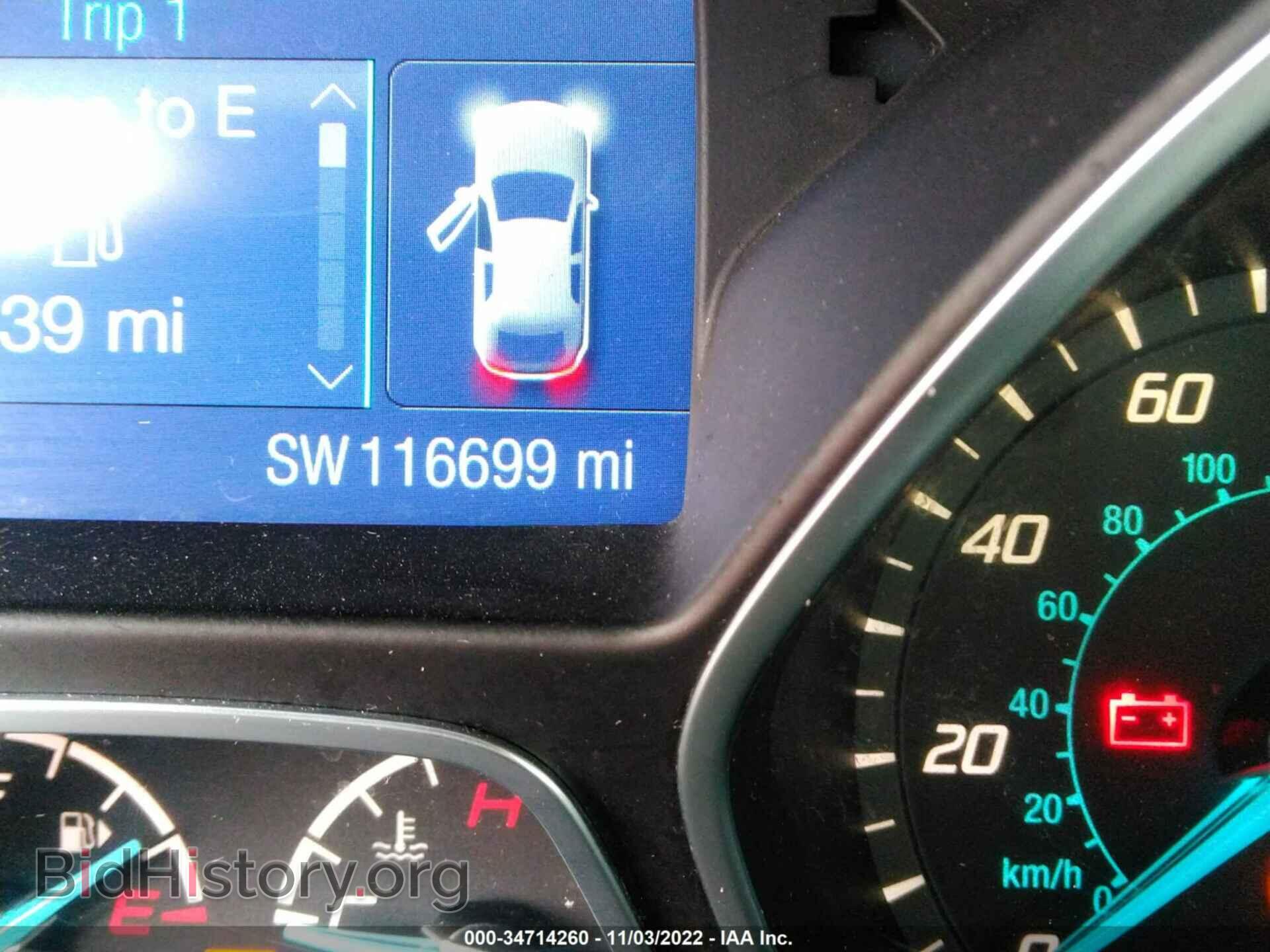 2014 FORD FOCUS - VIN: 1FADP3K2XEL449856 - Фото 7