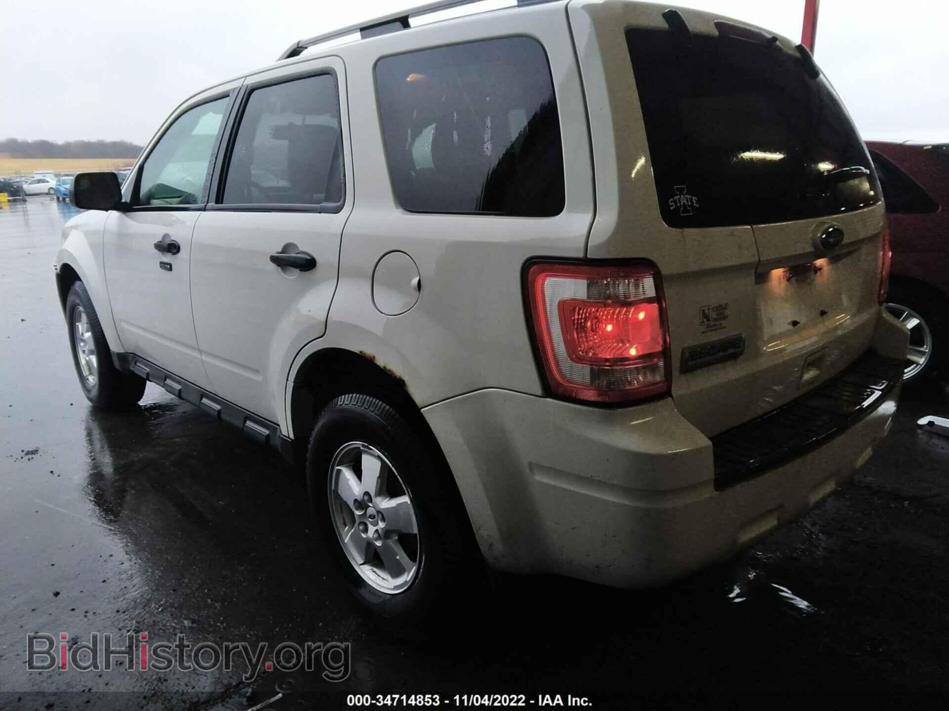 2011 FORD ESCAPE - VIN: 1FMCU9D73BKB36865 - Фото 3