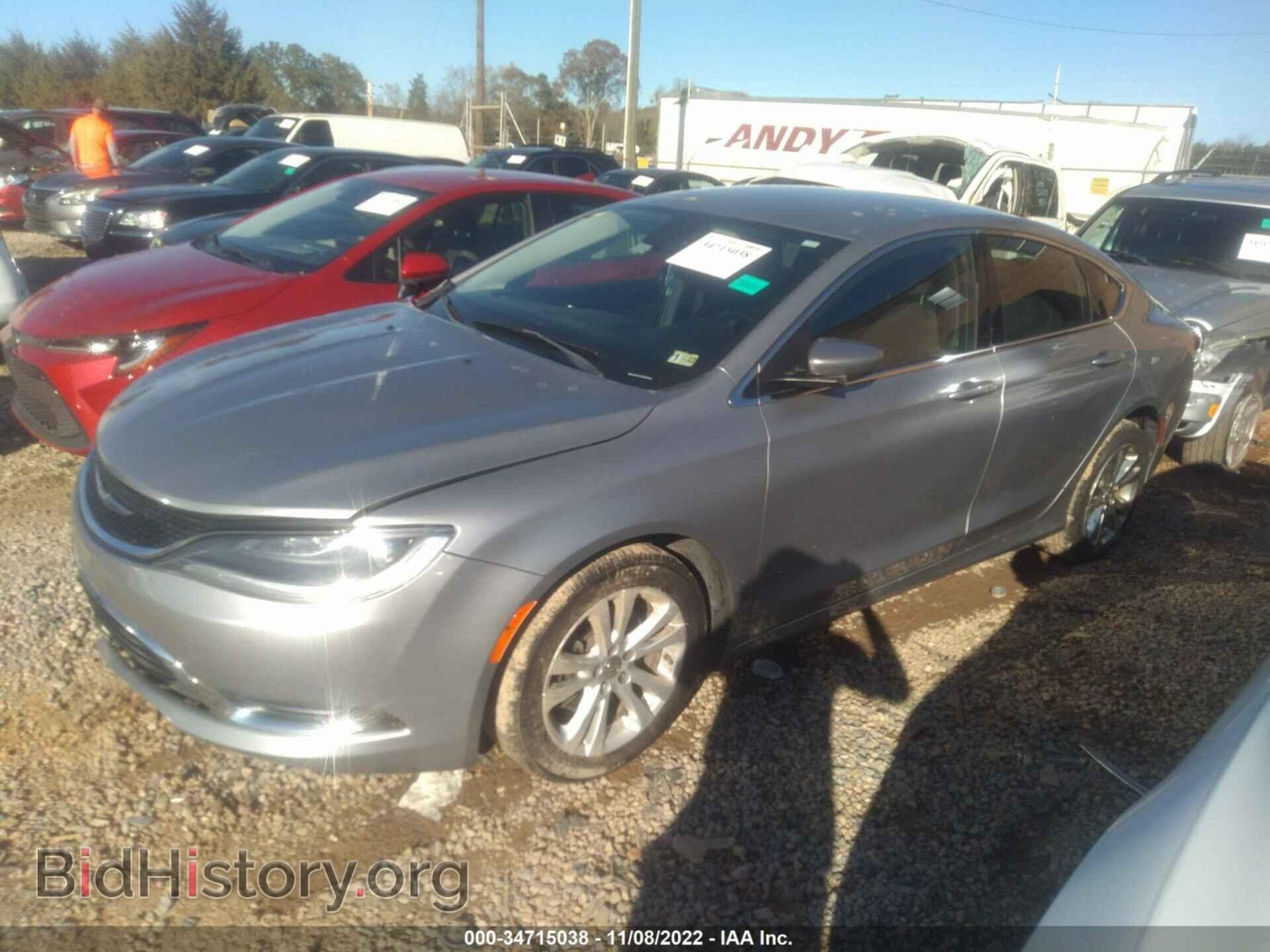 2016 CHRYSLER 200 - VIN: 1C3CCCAB5GN110890 - Фото 2