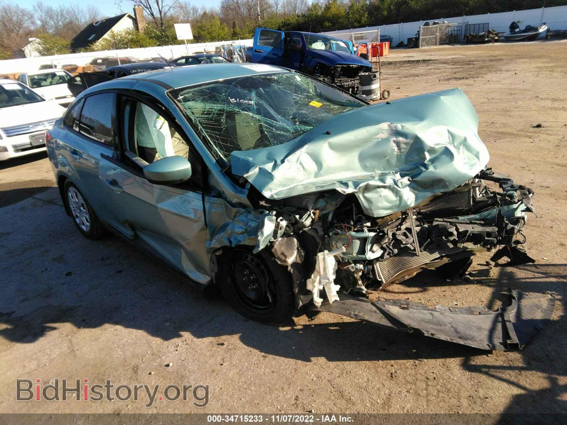 Фотография 1FAHP3F20CL197205 - FORD FOCUS 2012