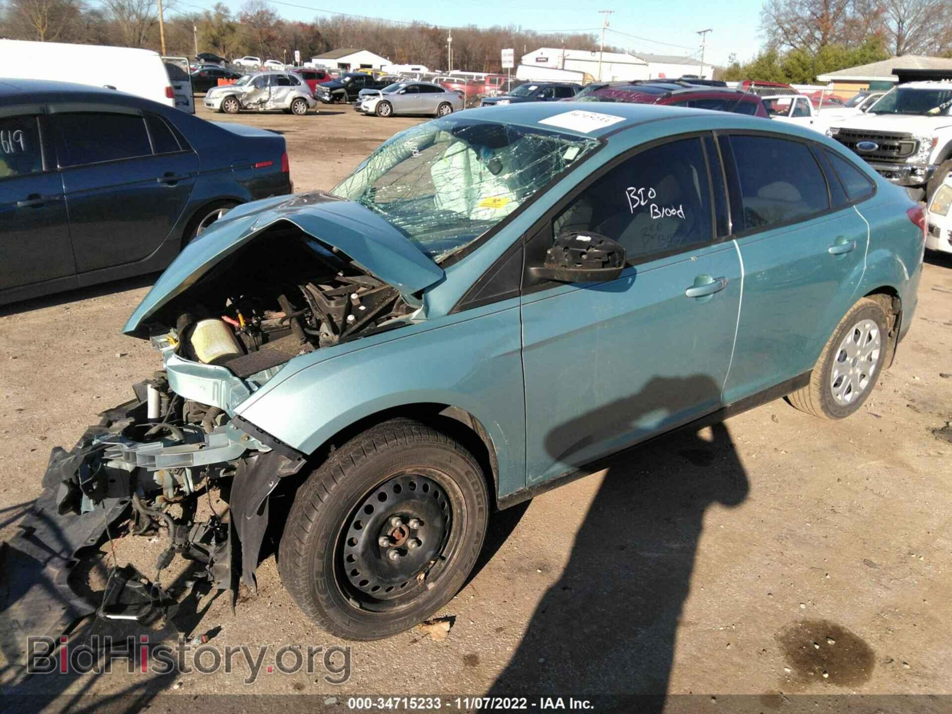 2012 FORD FOCUS - VIN: 1FAHP3F20CL197205 - Фото 2