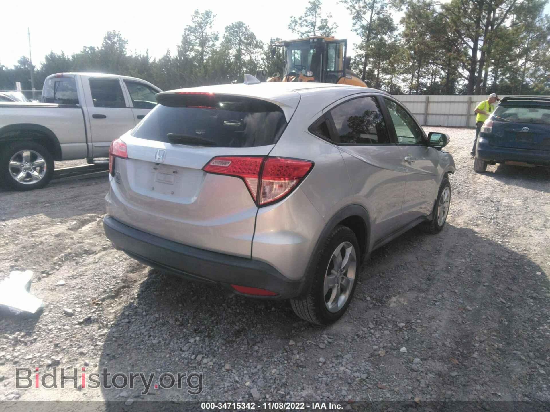 2016 HONDA HR-V - VIN: 3CZRU5H50GM753473 - Photo 4
