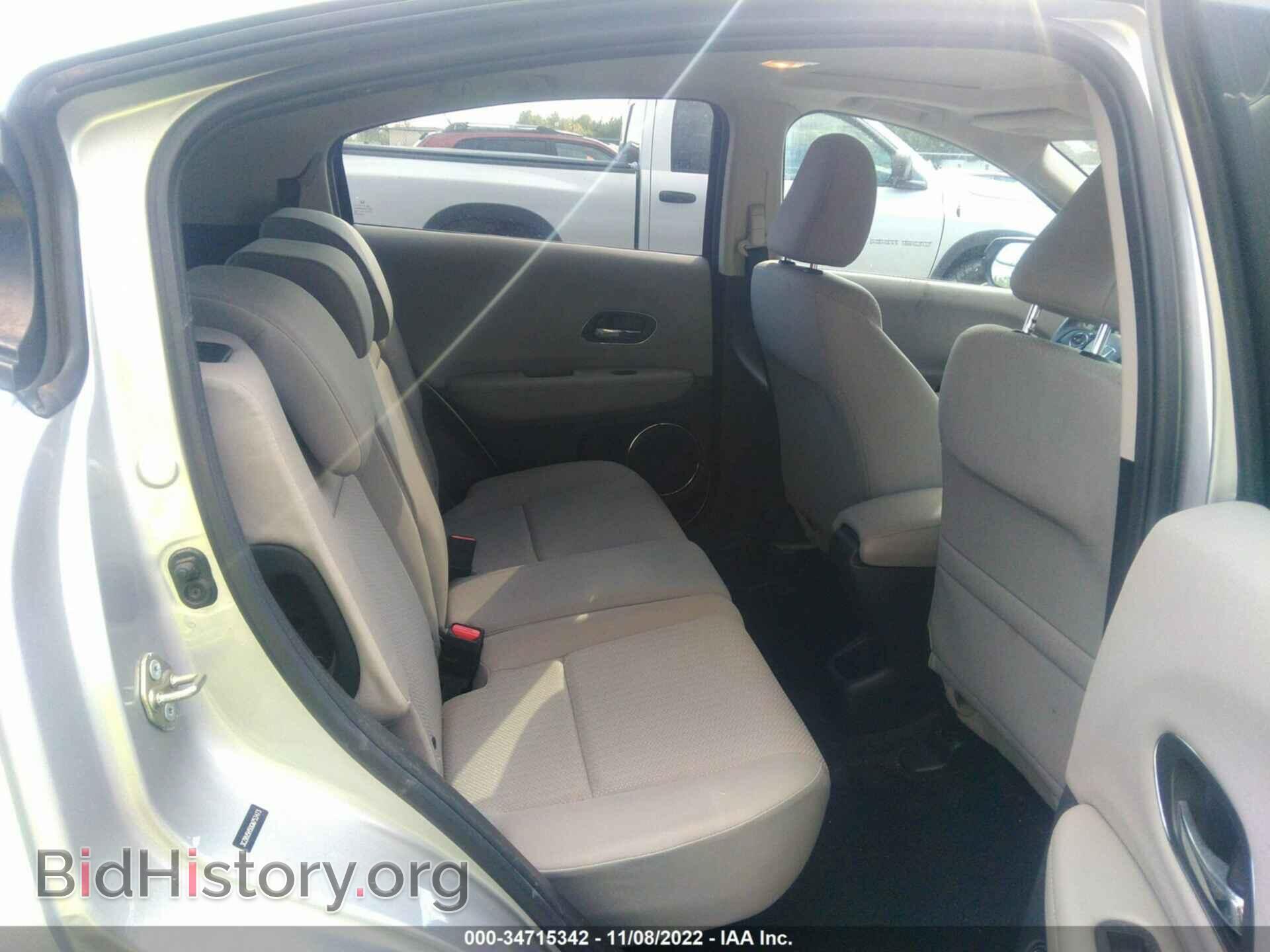 2016 HONDA HR-V - VIN: 3CZRU5H50GM753473 - Photo 8