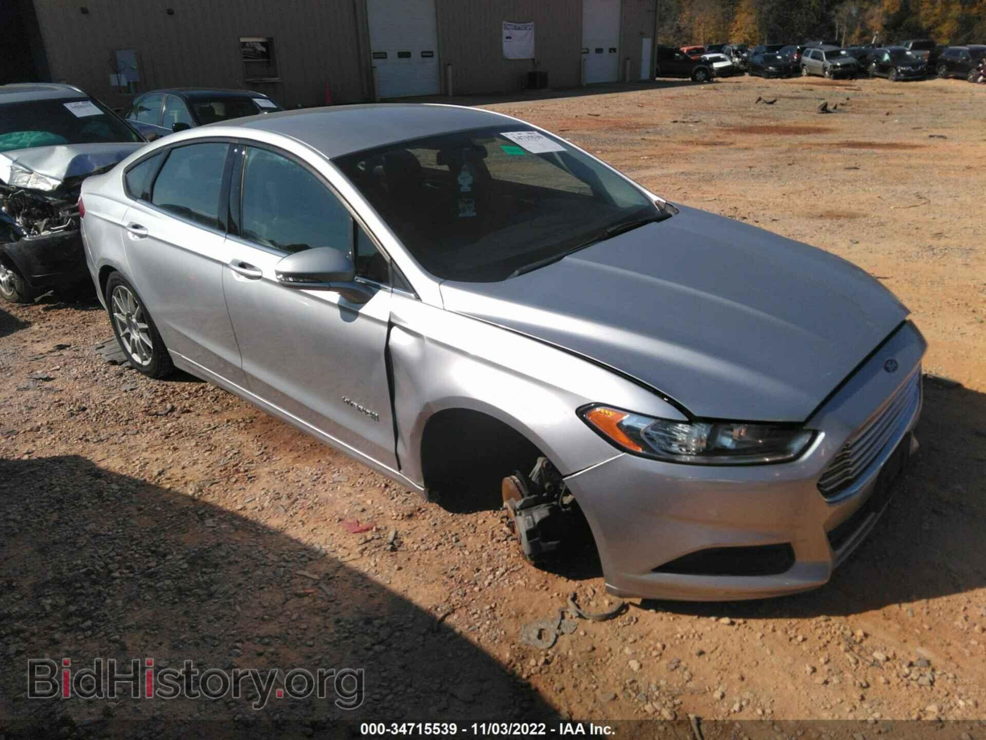 Фотография 3FA6P0LU1DR262948 - FORD FUSION 2013