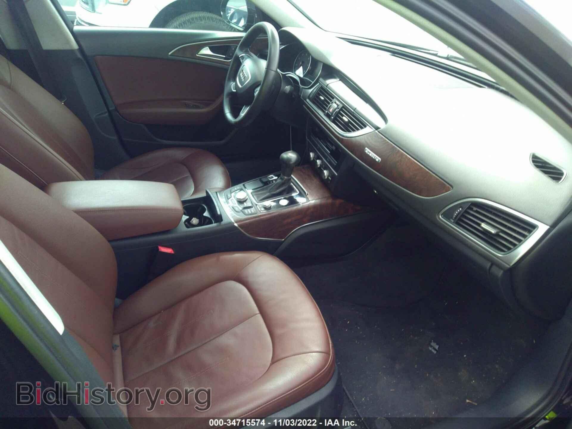 2013 AUDI A6 - VIN: WAUGFAFC5DN068708 - Фото 5