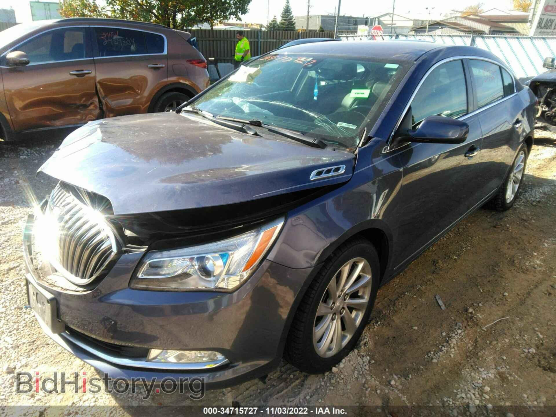 2014 BUICK LACROSSE - VIN: 1G4GA5G36EF277583 - Фото 2