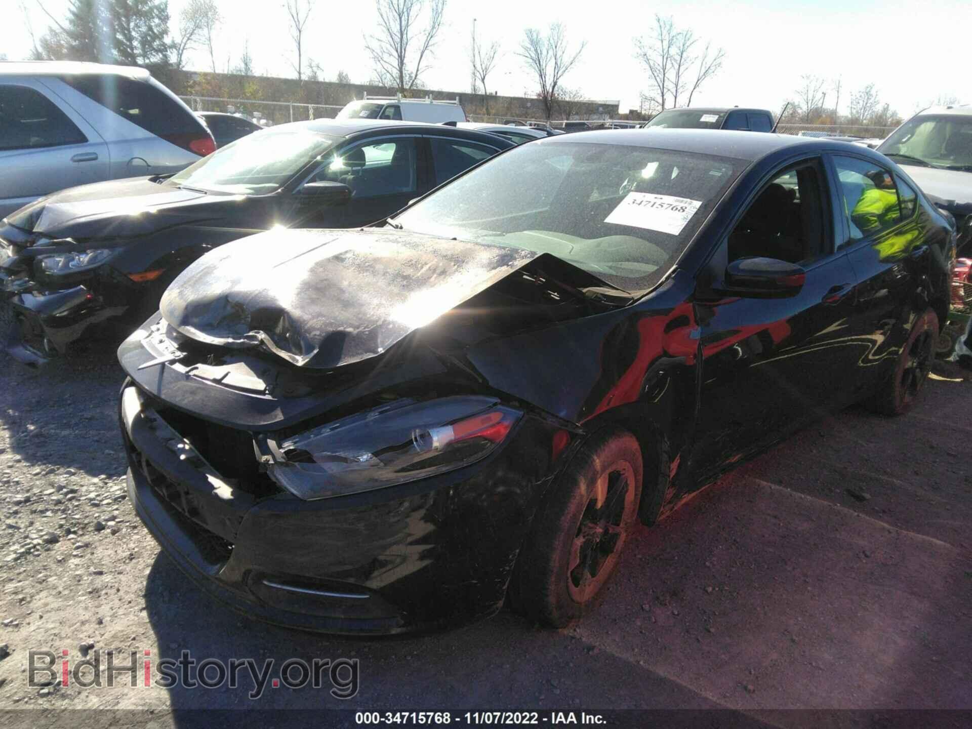 2015 DODGE DART - VIN: 1C3CDFBB8FD373974 - Фото 2