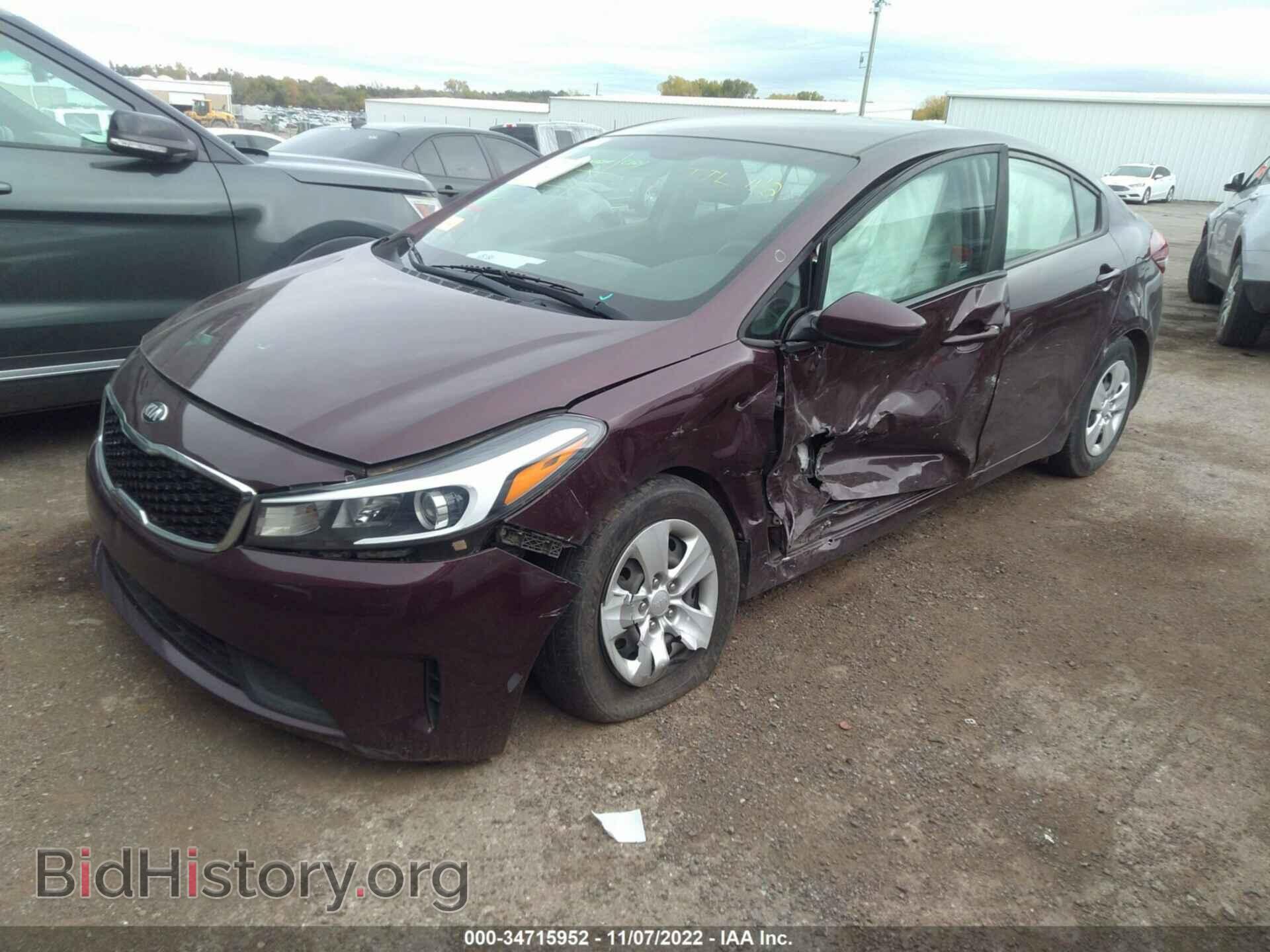 2018 KIA FORTE - VIN: 3KPFK4A76JE268034 - Фото 2