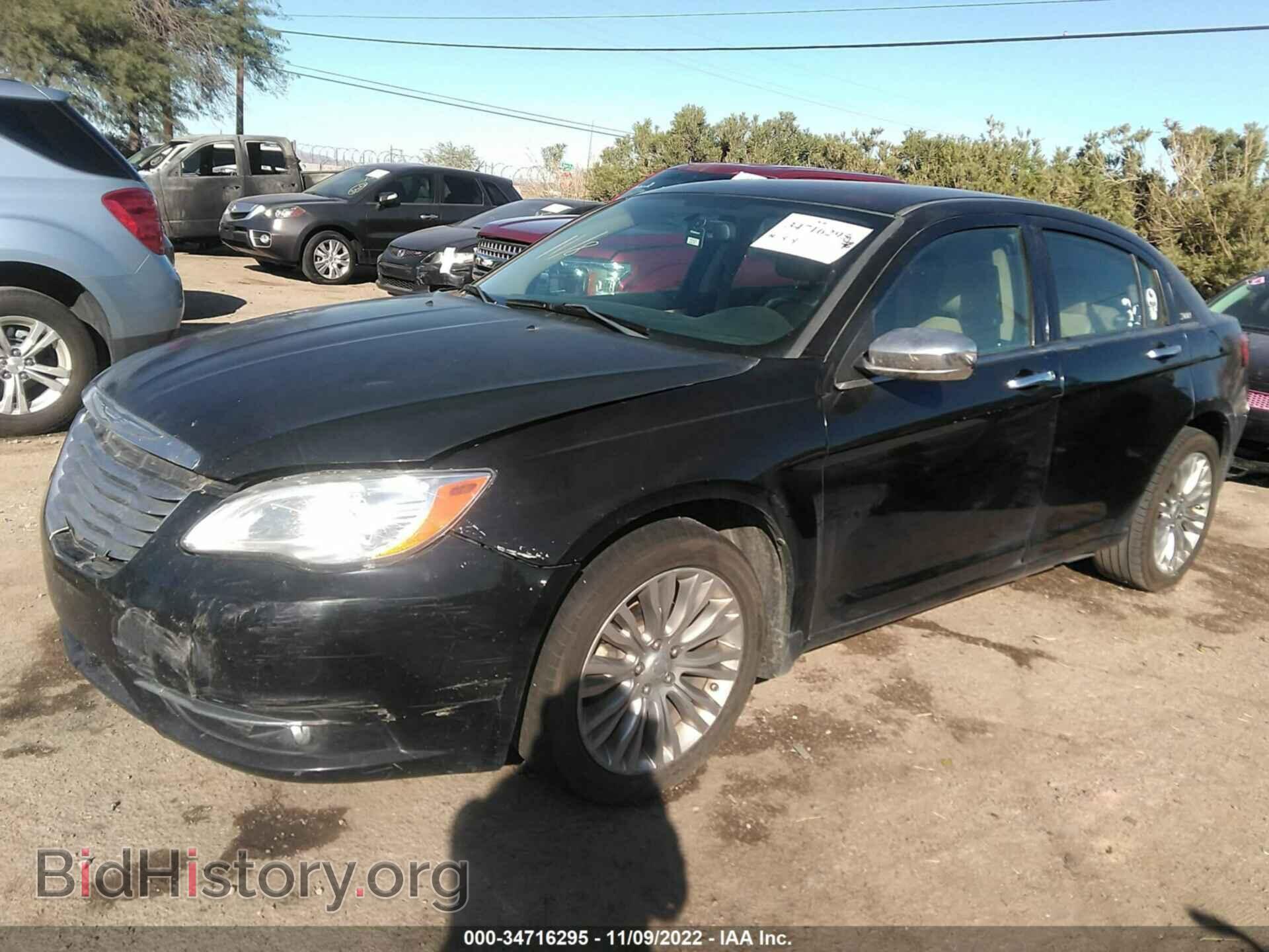 2012 CHRYSLER 200 - VIN: 1C3CCBCB5CN188460 - Фото 2