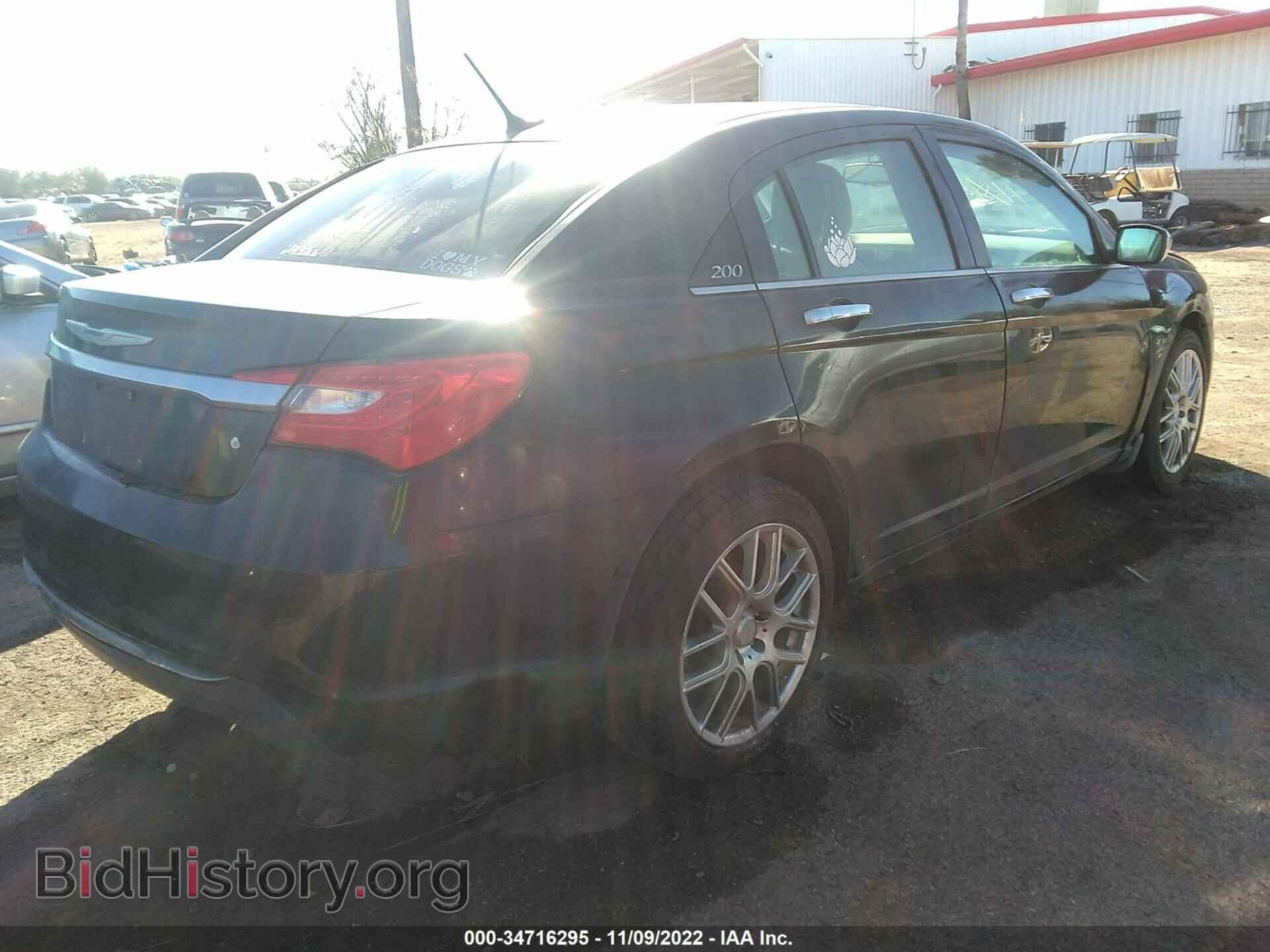 2012 CHRYSLER 200 - VIN: 1C3CCBCB5CN188460 - Фото 4