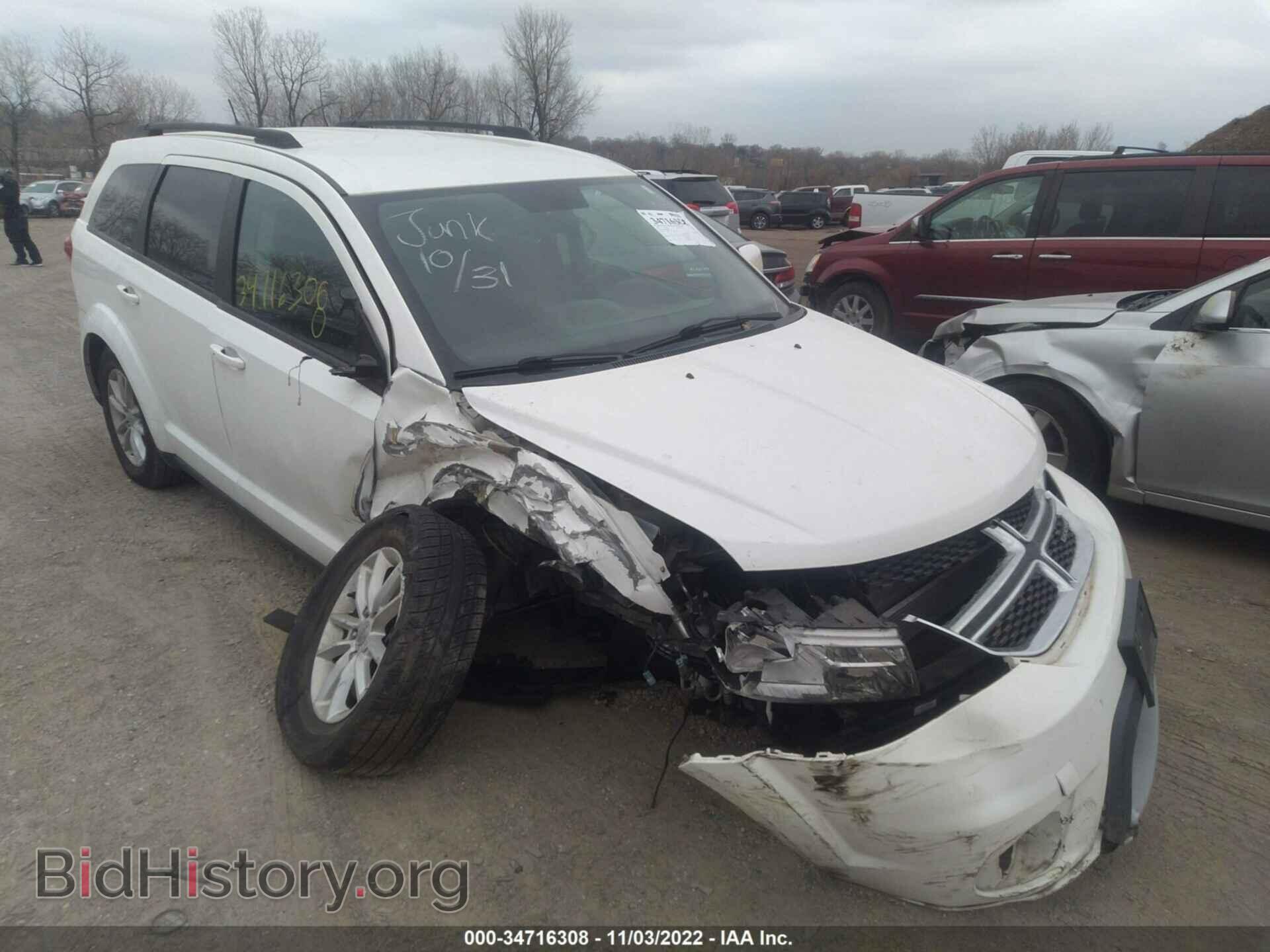 2016 DODGE JOURNEY - VIN: 3C4PDCBB2GT181103 - Фото 6