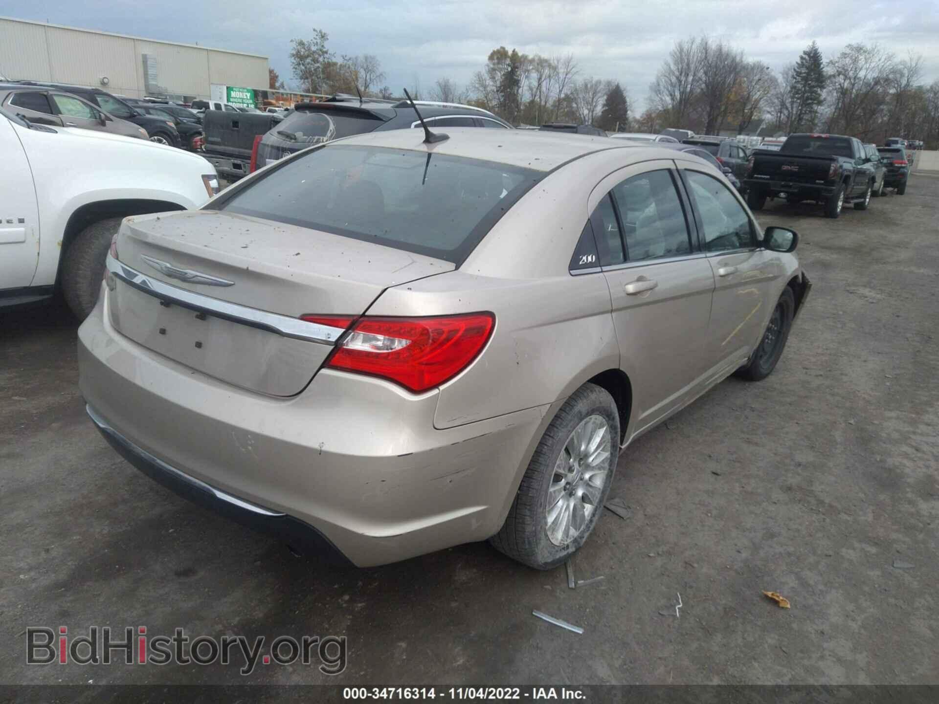 2013 CHRYSLER 200 - VIN: 1C3CCBAB2DN558560 - Фото 4