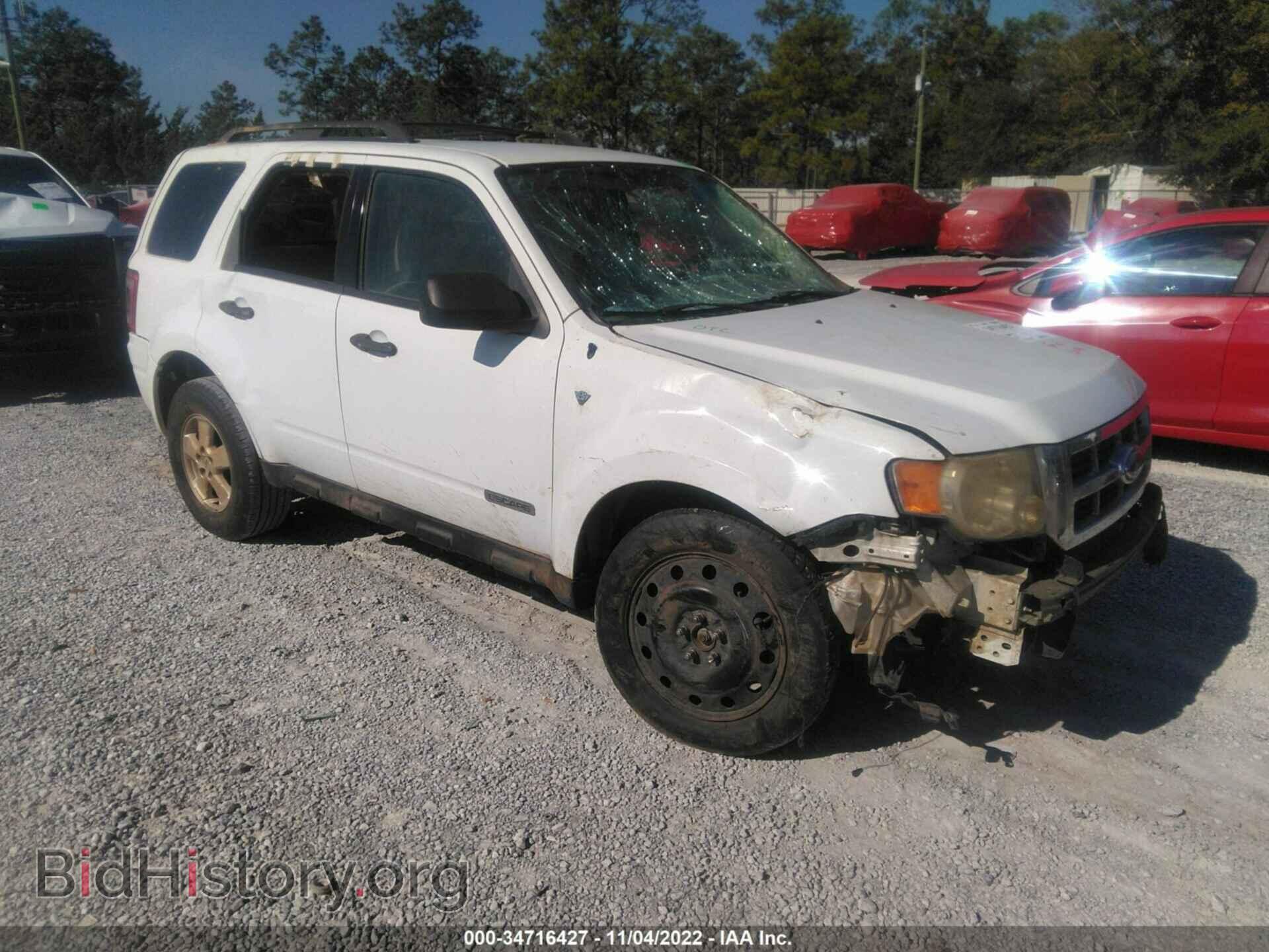 Фотография 1FMCU03148KC17729 - FORD ESCAPE 2008