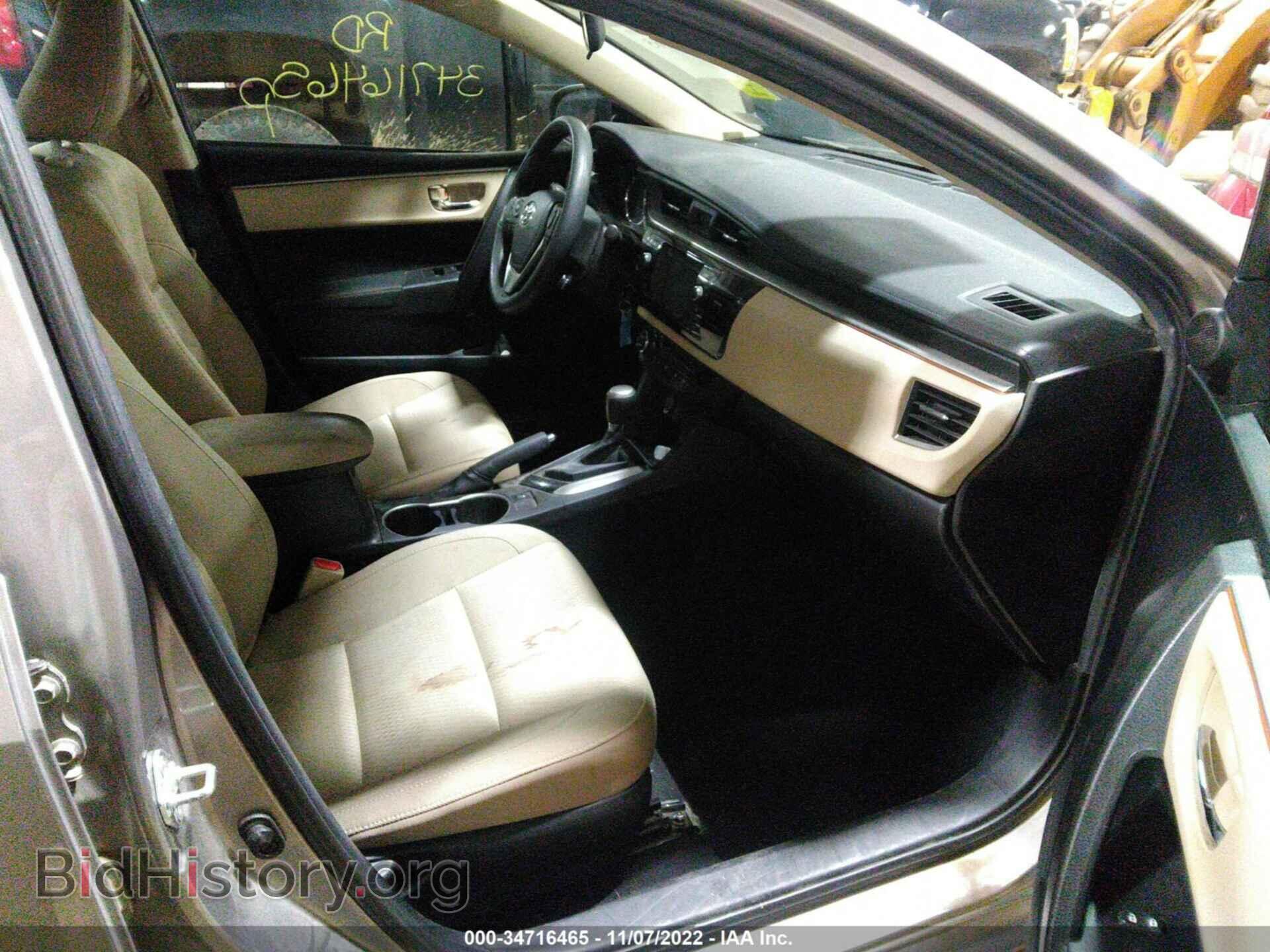 2014 TOYOTA COROLLA - VIN: 2T1BURHE2EC035136 - Photo 5