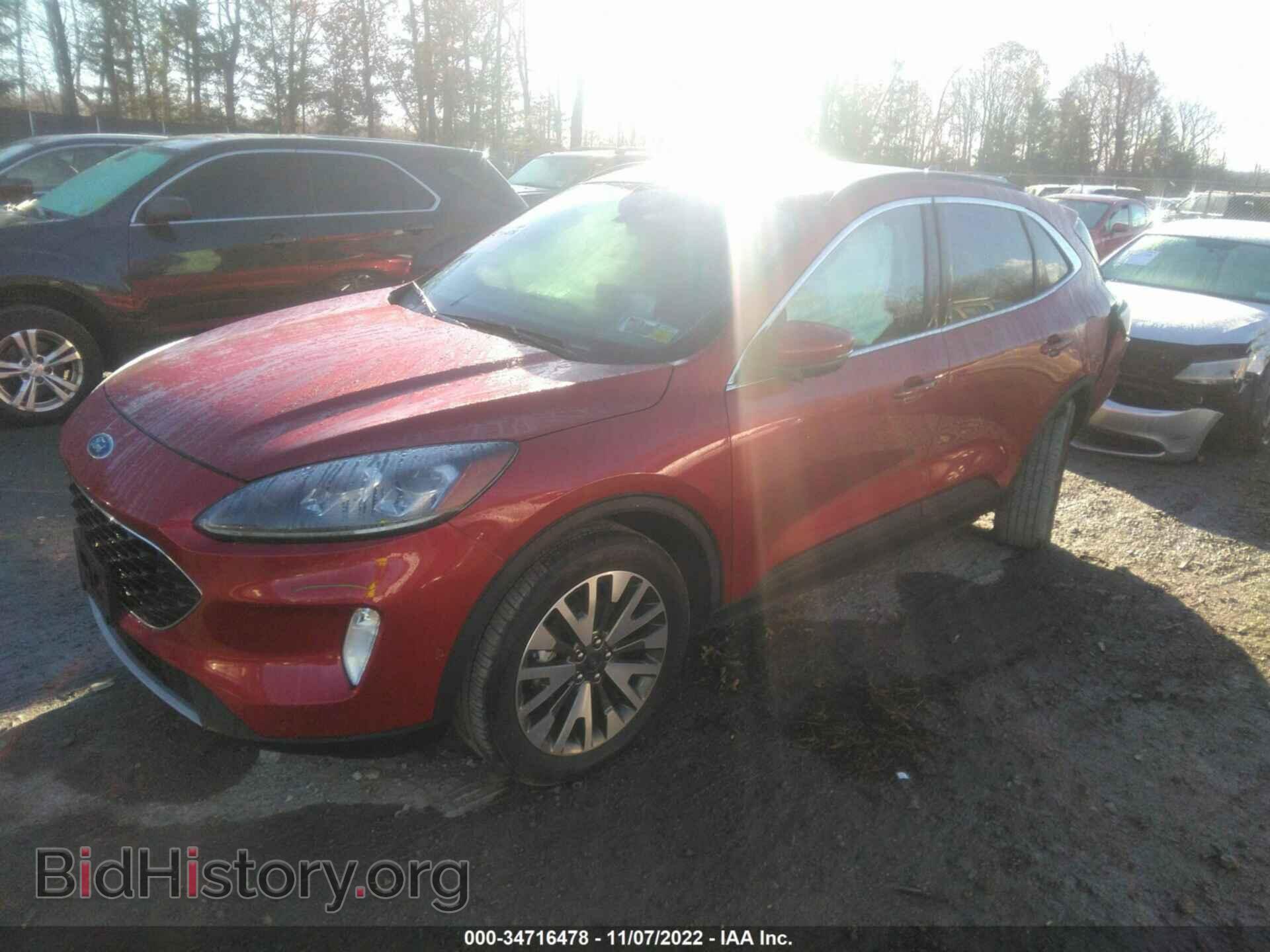2020 FORD ESCAPE - VIN: 1FMCU9J95LUA20594 - Photo 2