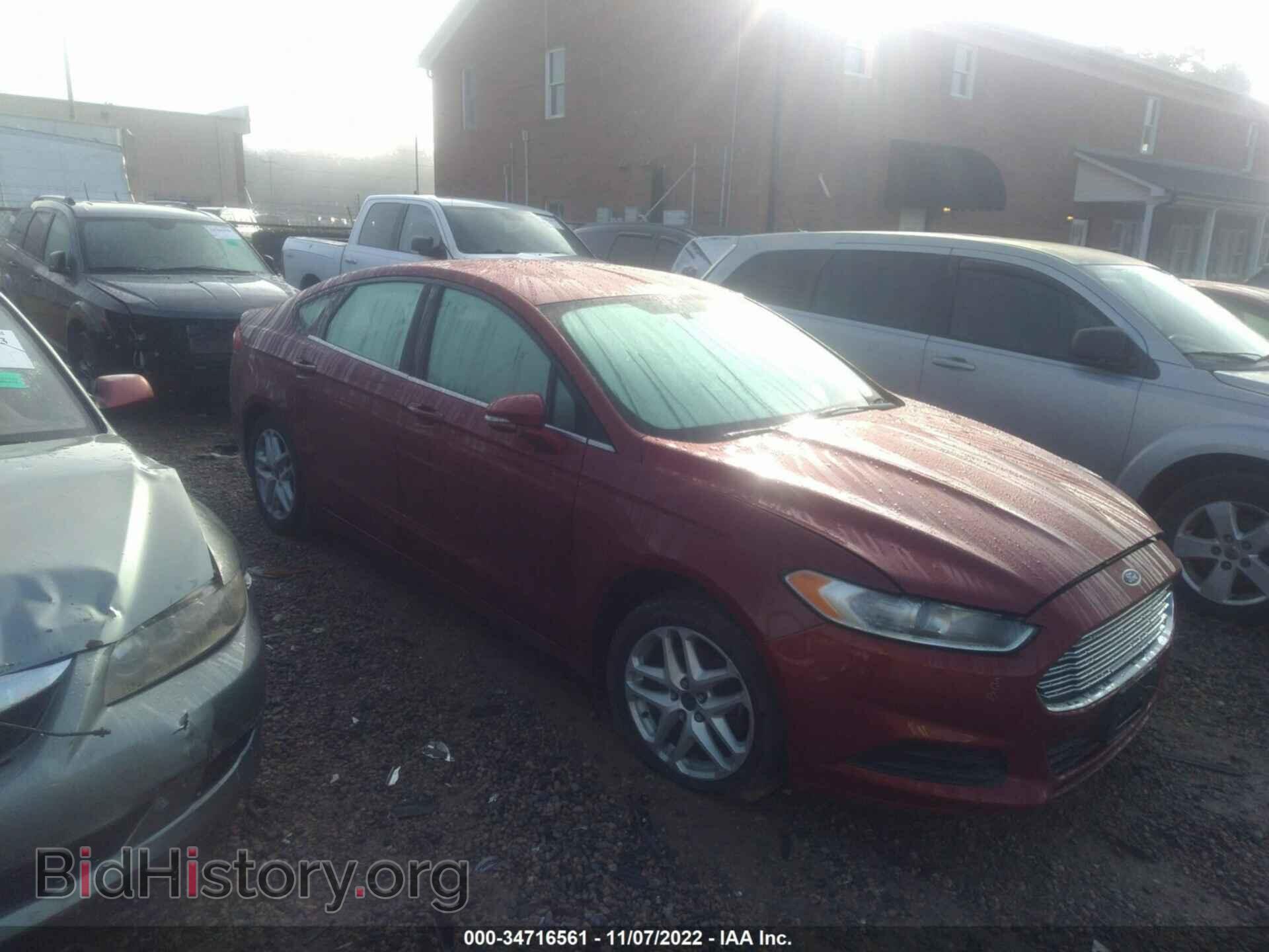 Фотография 3FA6P0HR7DR368664 - FORD FUSION 2013