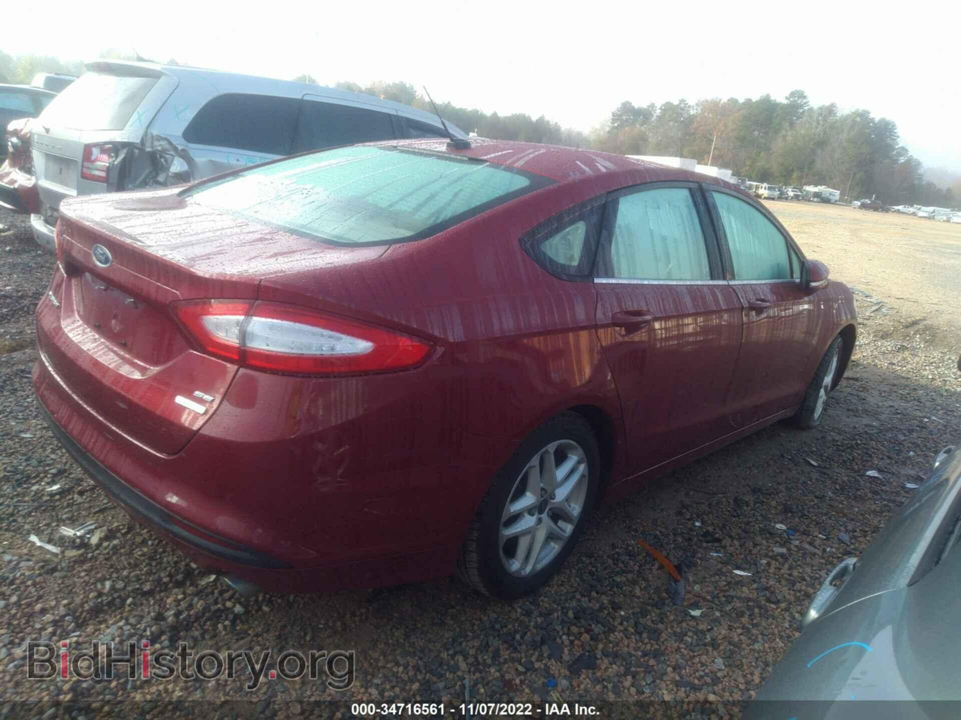 2013 FORD FUSION - VIN: 3FA6P0HR7DR368664 - Фото 4