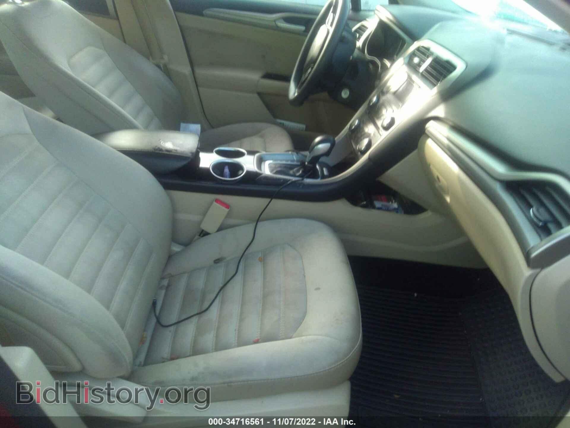 2013 FORD FUSION - VIN: 3FA6P0HR7DR368664 - Фото 5