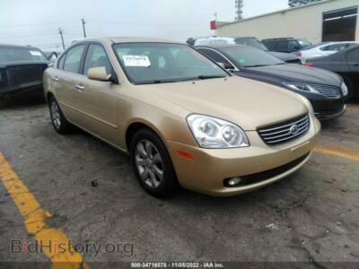 2008 Kia OPTIMA EX, золотистый — VIN KNAGE123185262490, IAAI