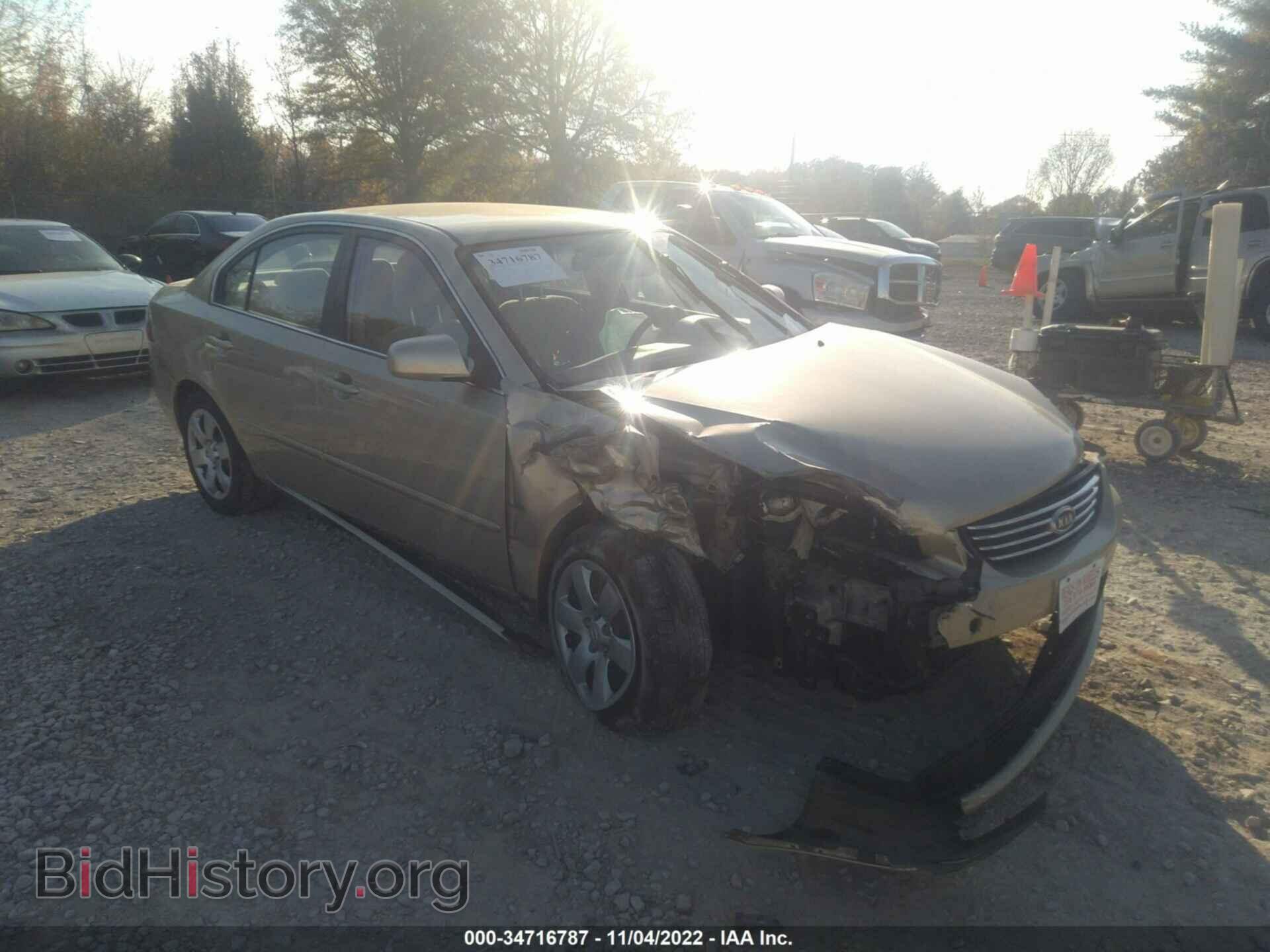 Фотография KNAGE123185245849 - KIA OPTIMA 2008