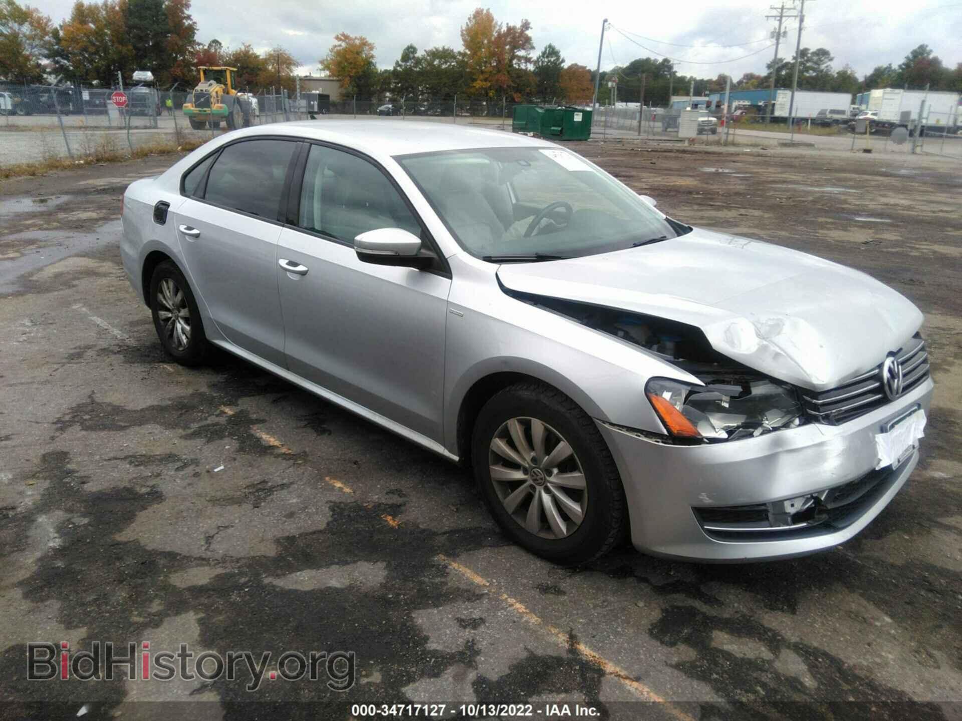 Photo 1VWAH7A34EC004635 - VOLKSWAGEN PASSAT 2014