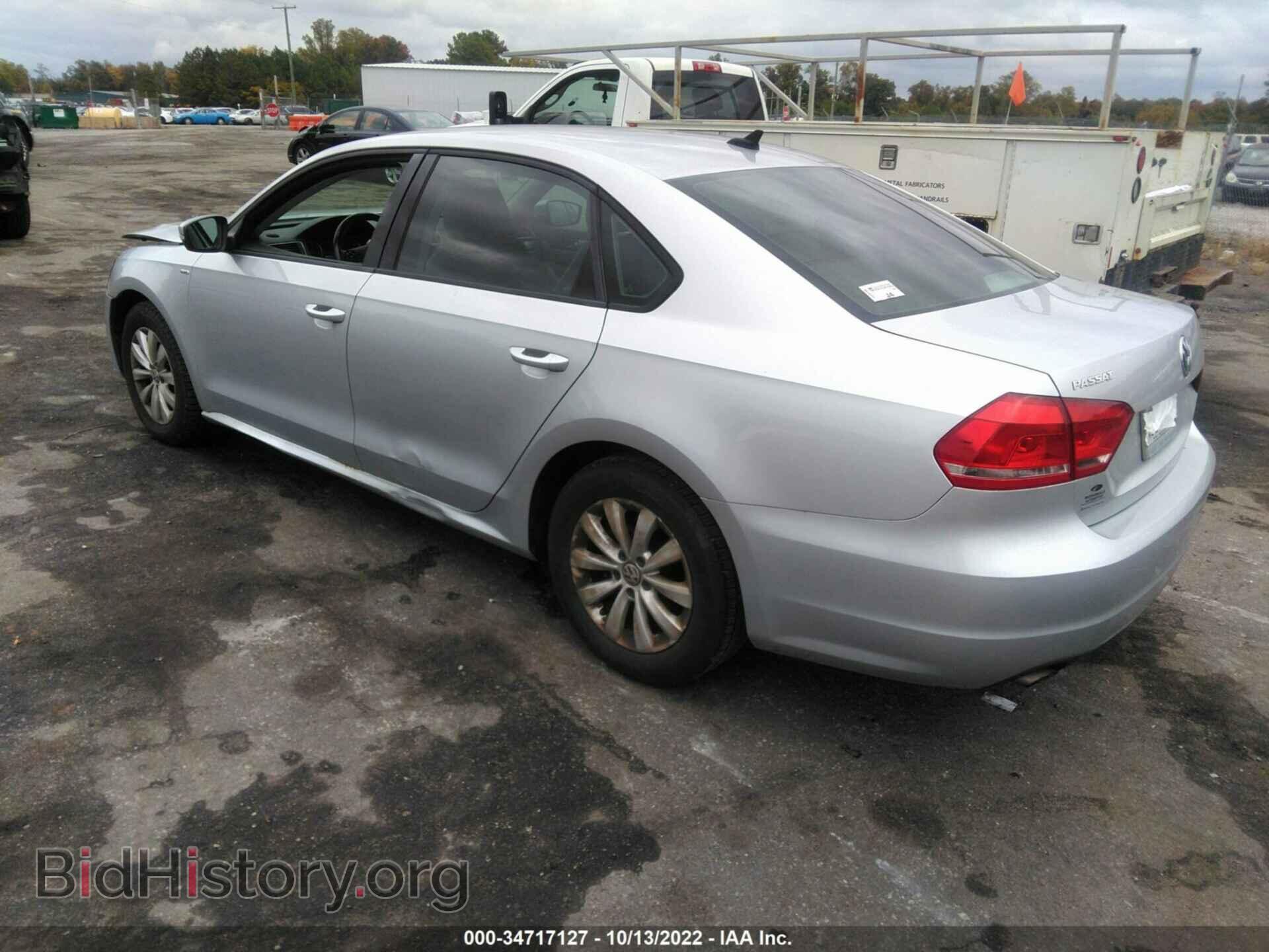 2014 VOLKSWAGEN PASSAT - VIN: 1VWAH7A34EC004635 - Фото 3