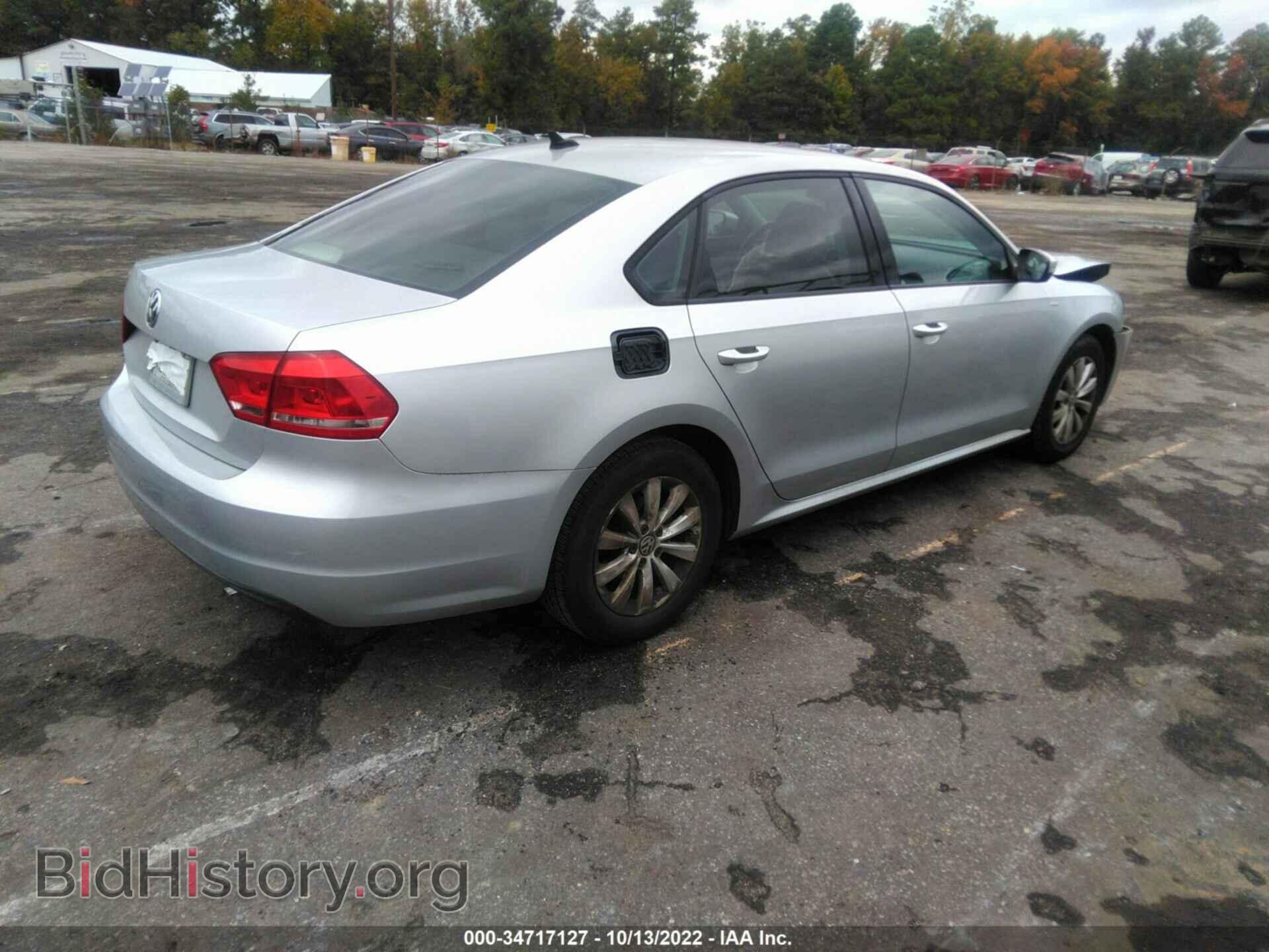 2014 VOLKSWAGEN PASSAT - VIN: 1VWAH7A34EC004635 - Фото 4