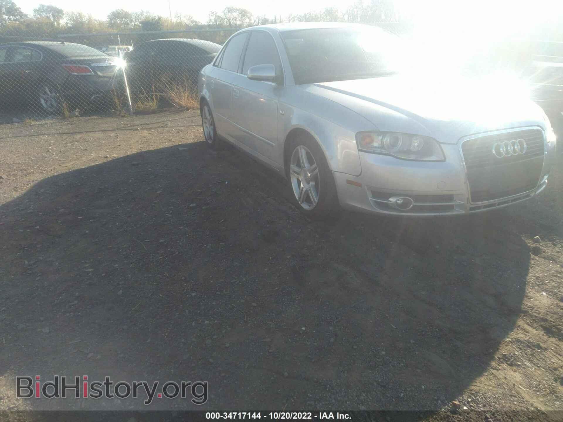 Photo WAUDF78E97A280432 - AUDI A4 2007