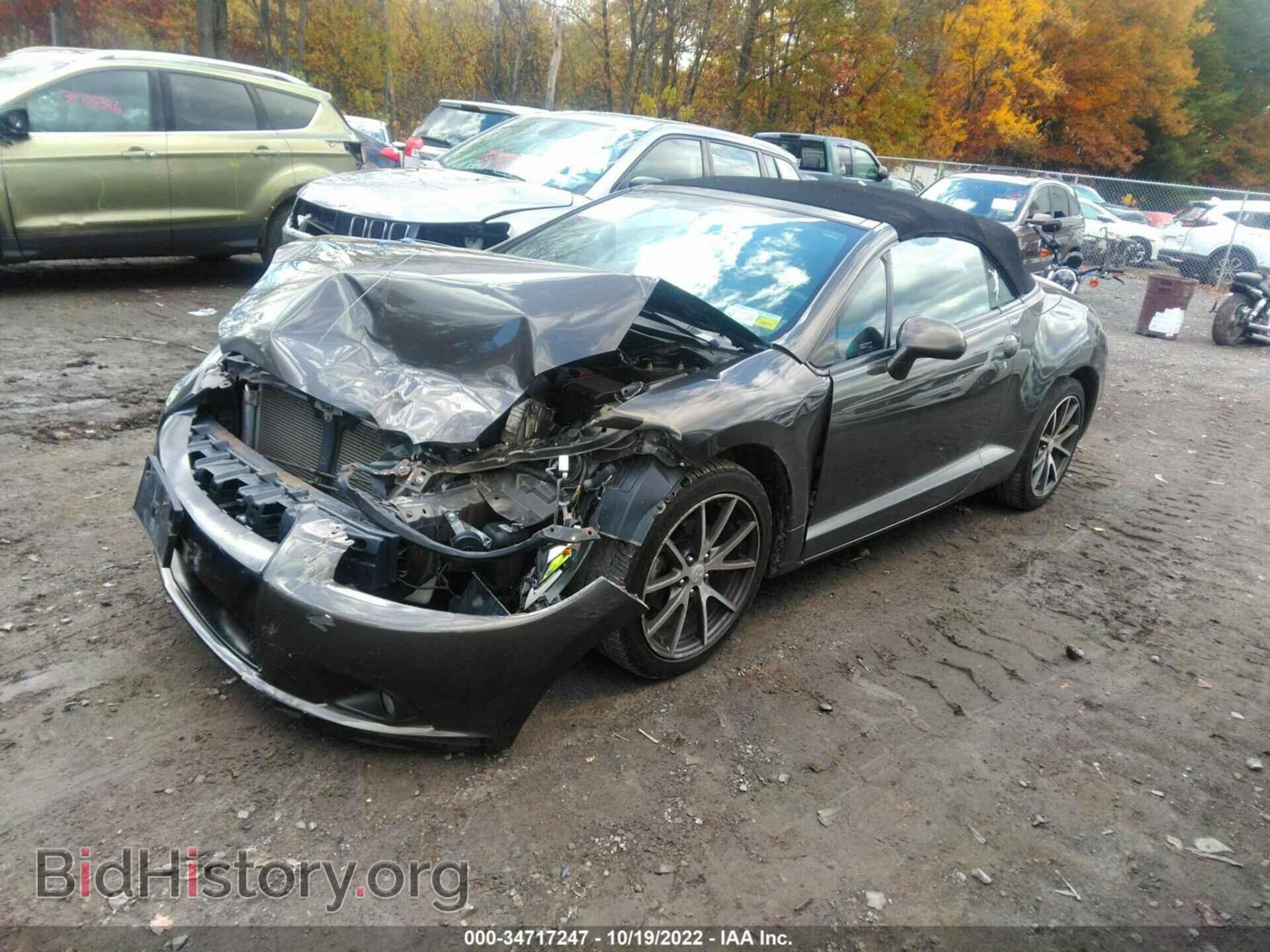 2012 MITSUBISHI ECLIPSE - VIN: 4A37L5EF3CE002393 - Фото 2