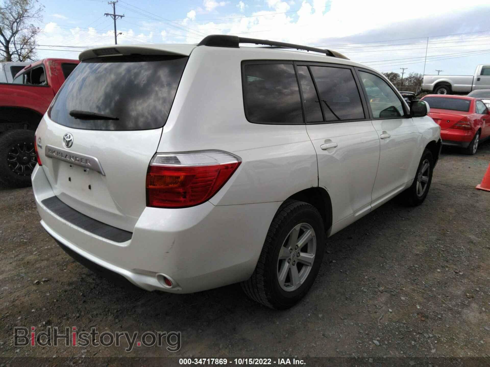 2009 TOYOTA HIGHLANDER - VIN: JTEDA41A592001154 - Фото 4