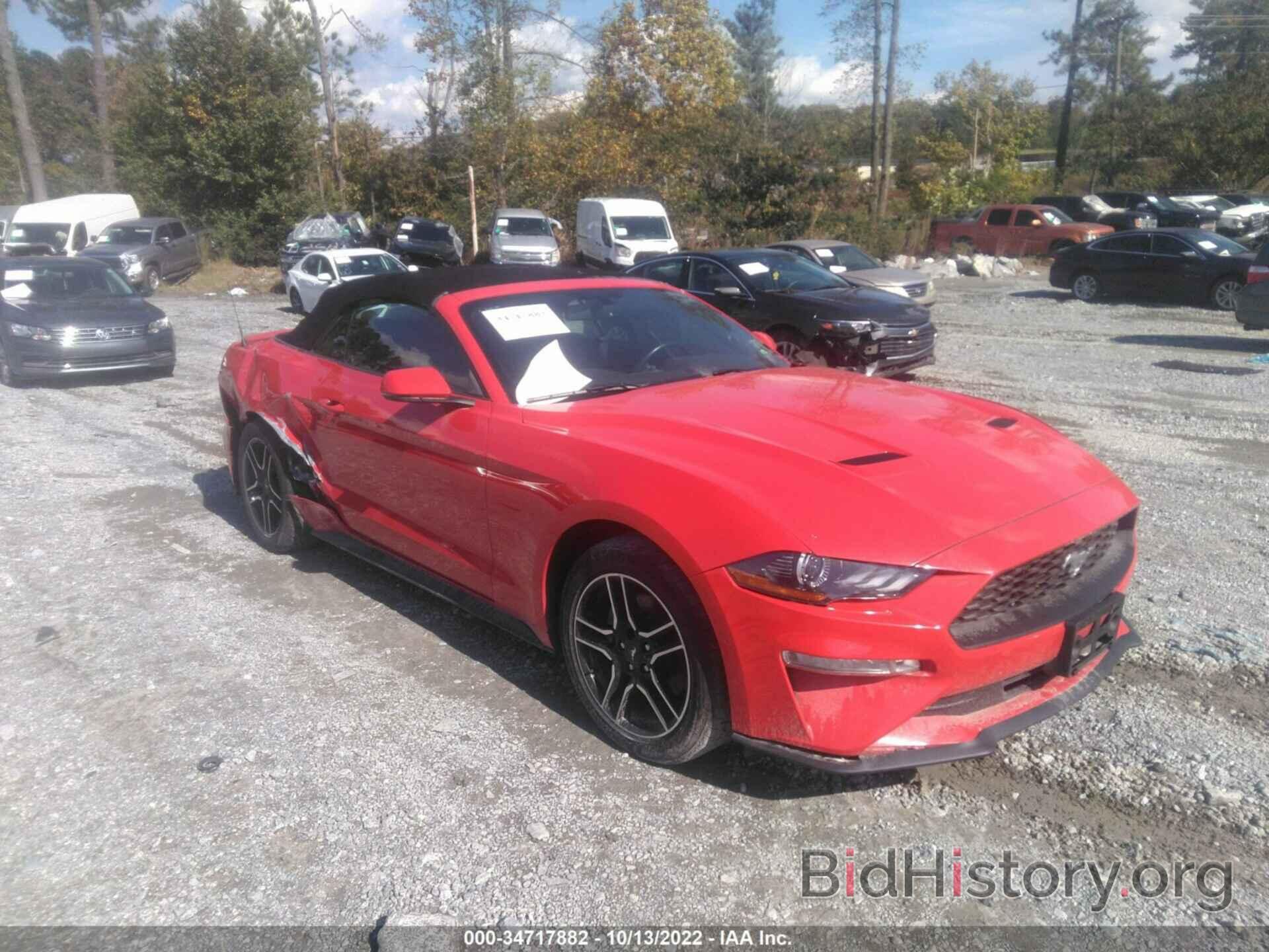Photo 1FATP8UH8L5131875 - FORD MUSTANG 2020