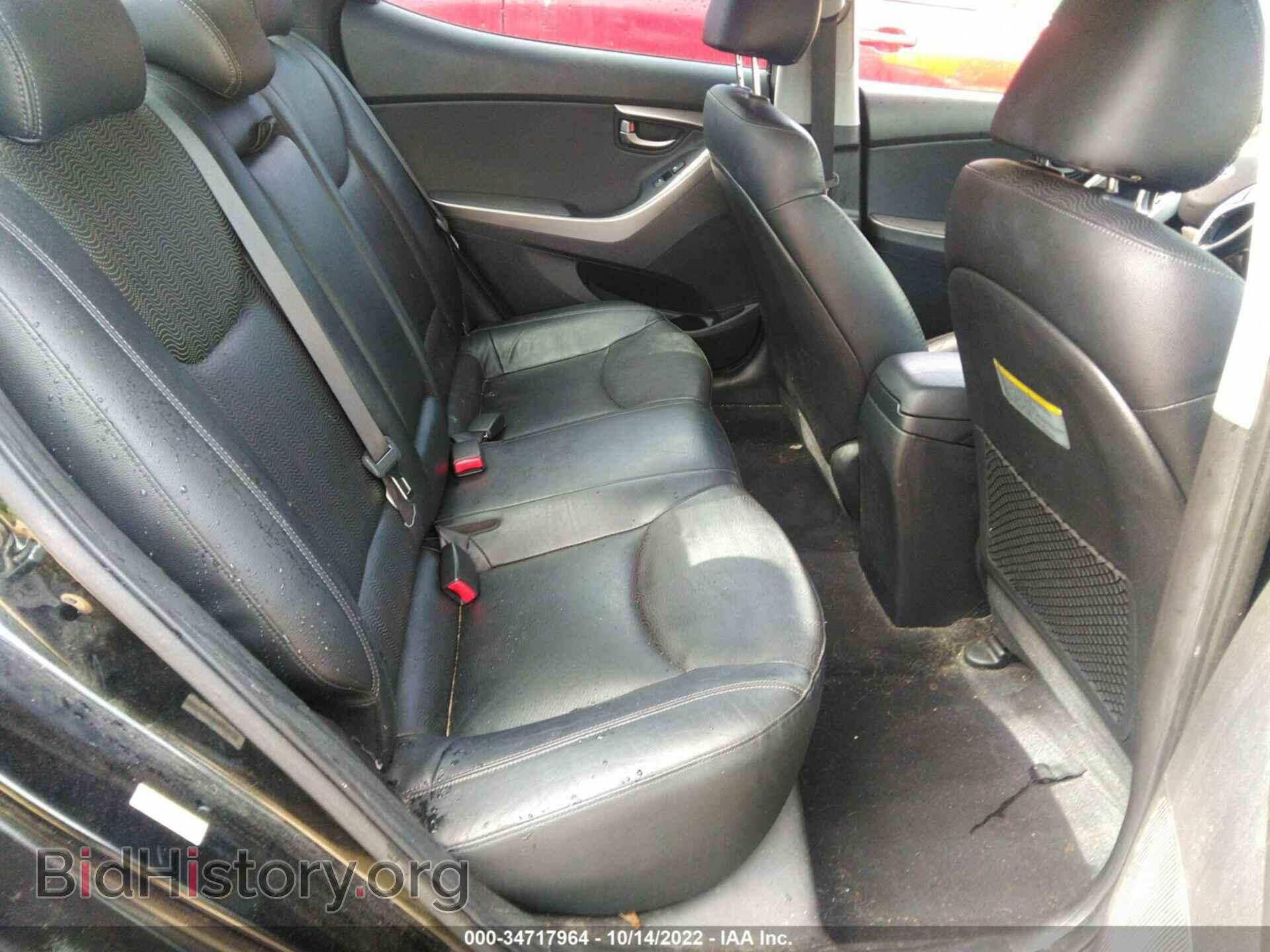2012 HYUNDAI ELANTRA - VIN: KMHDH4AE2CU181445 - Фото 8