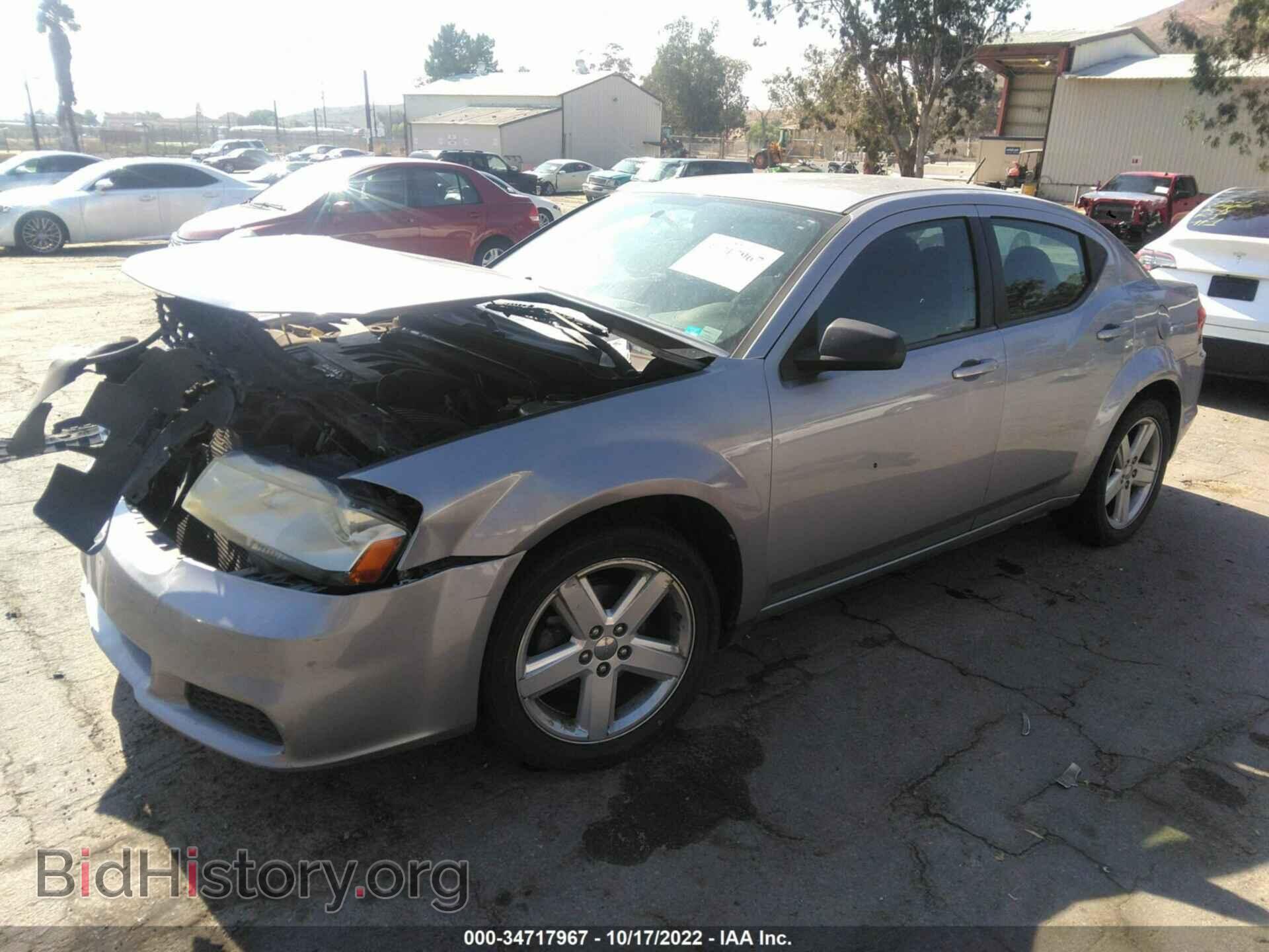 2013 DODGE AVENGER - VIN: 1C3CDZAB8DN644333 - Фото 2