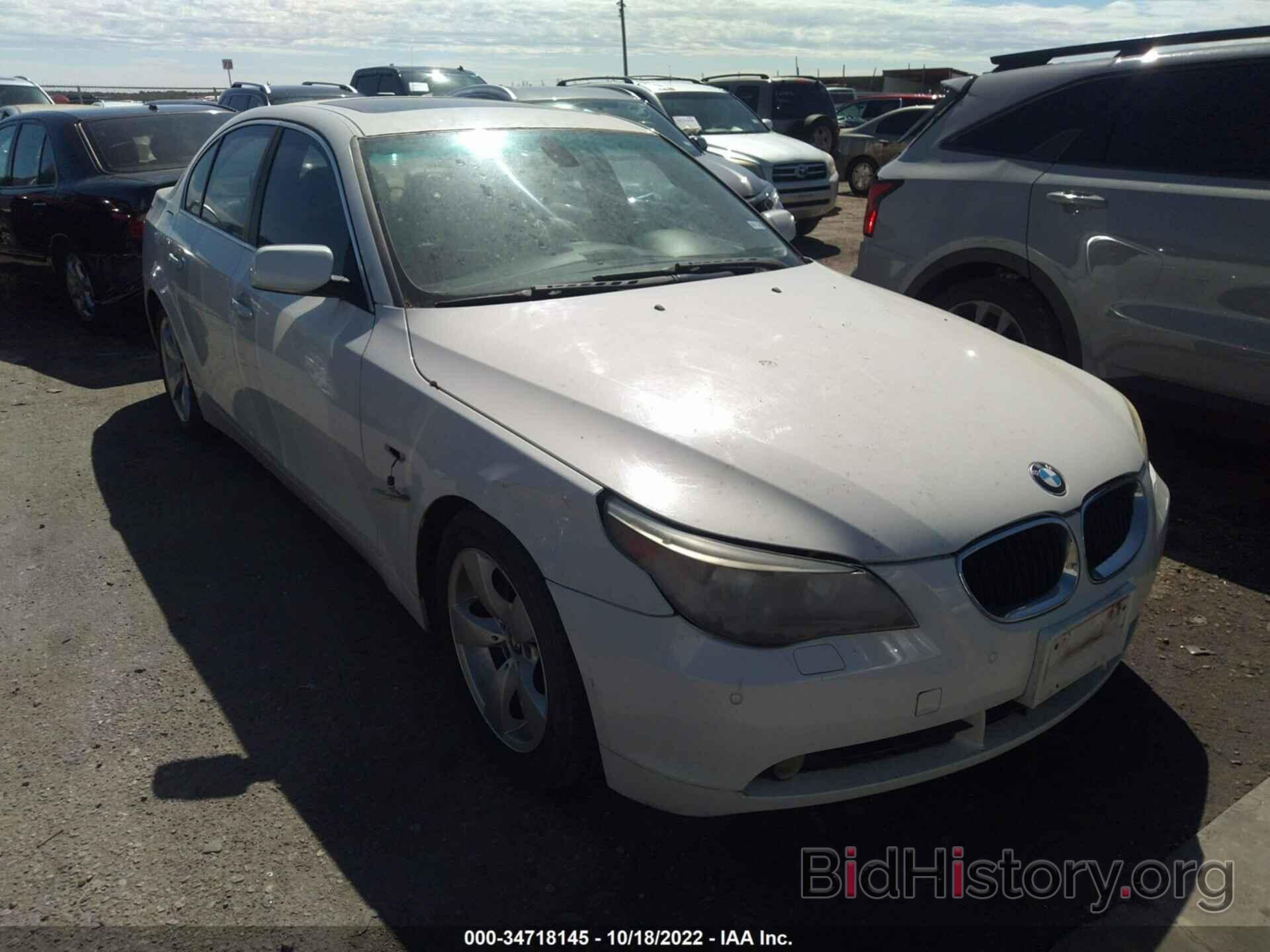 Photo WBANE535X6CK85743 - BMW 5 SERIES 2006