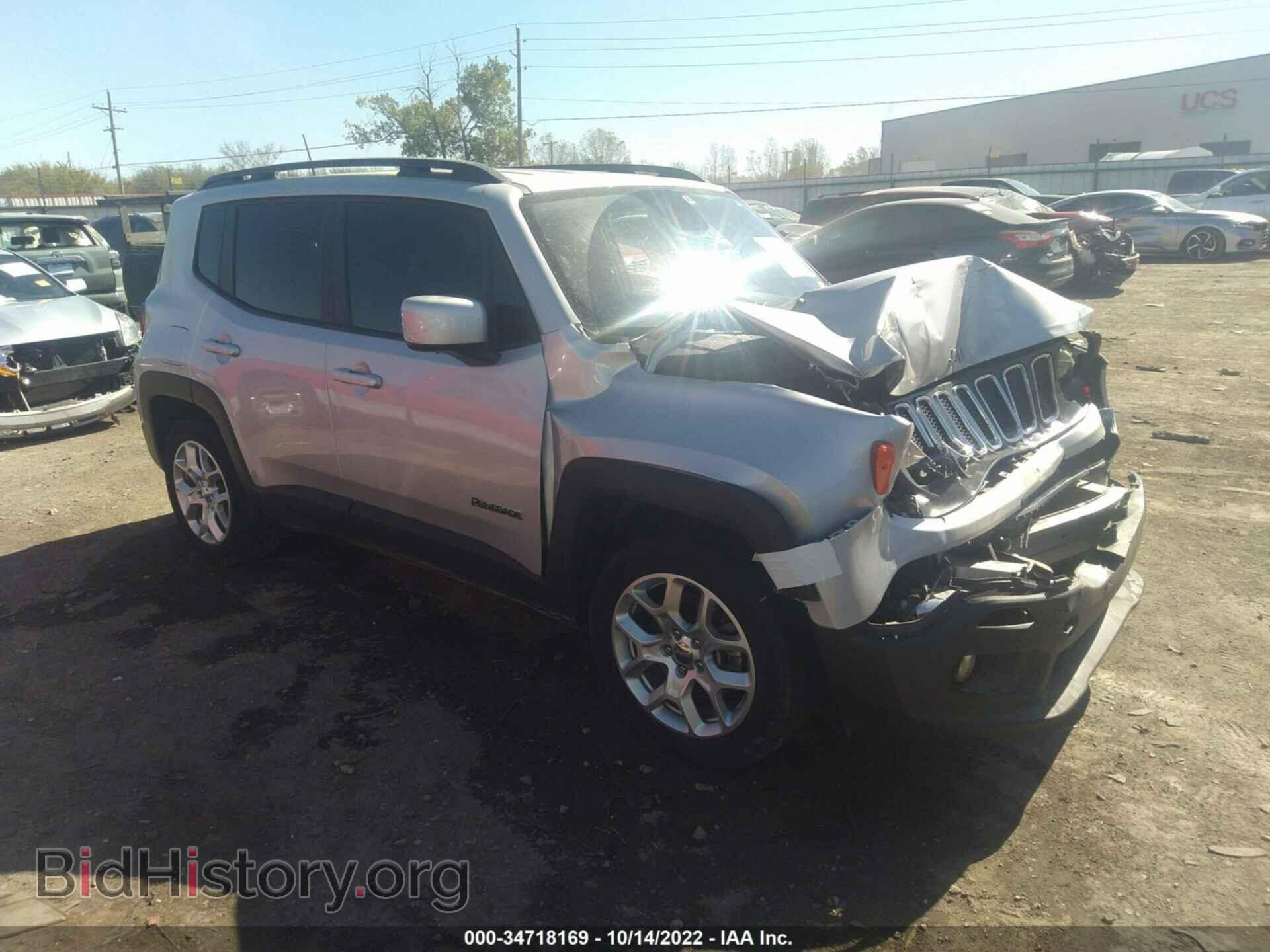 Photo ZACCJABBXJPJ30746 - JEEP RENEGADE 2018