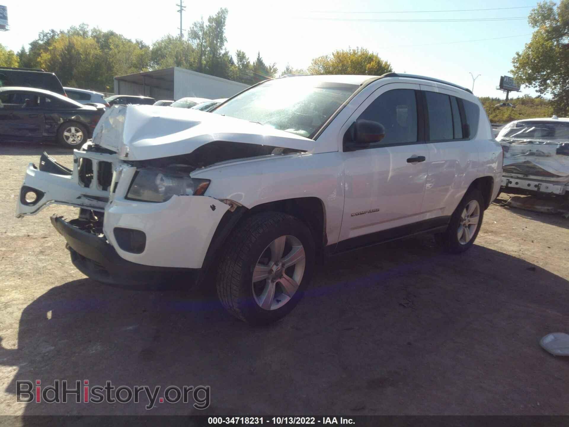 2015 JEEP COMPASS - VIN: 1C4NJCBB3FD171457 - Фото 2
