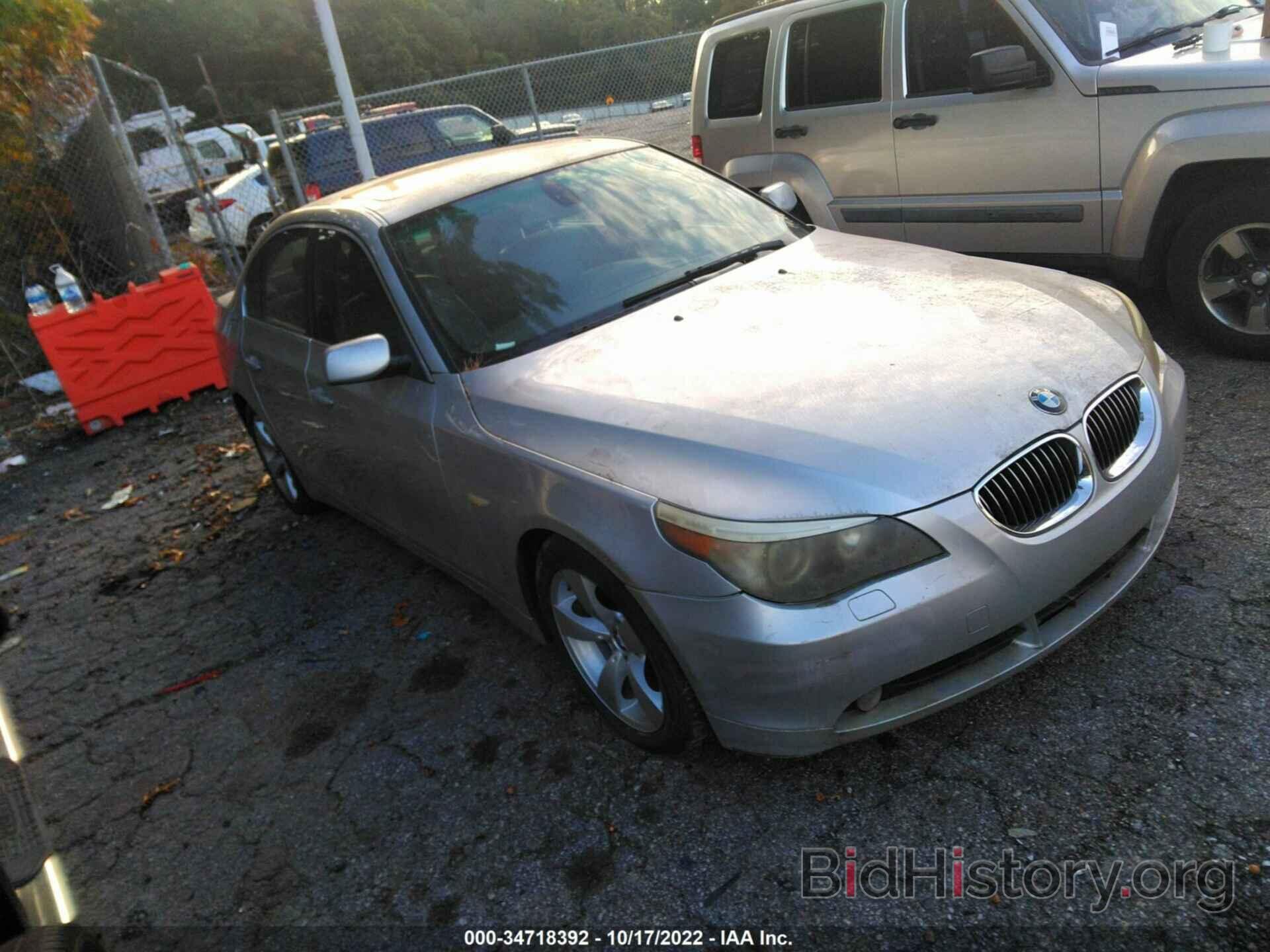 Photo WBANE53567CW59802 - BMW 5 SERIES 2007