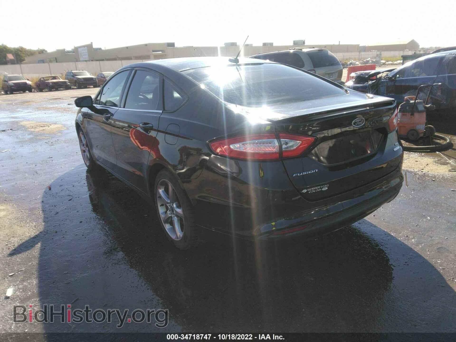 2013 FORD FUSION - VIN: 3FA6P0HR8DR142276 - Фото 3