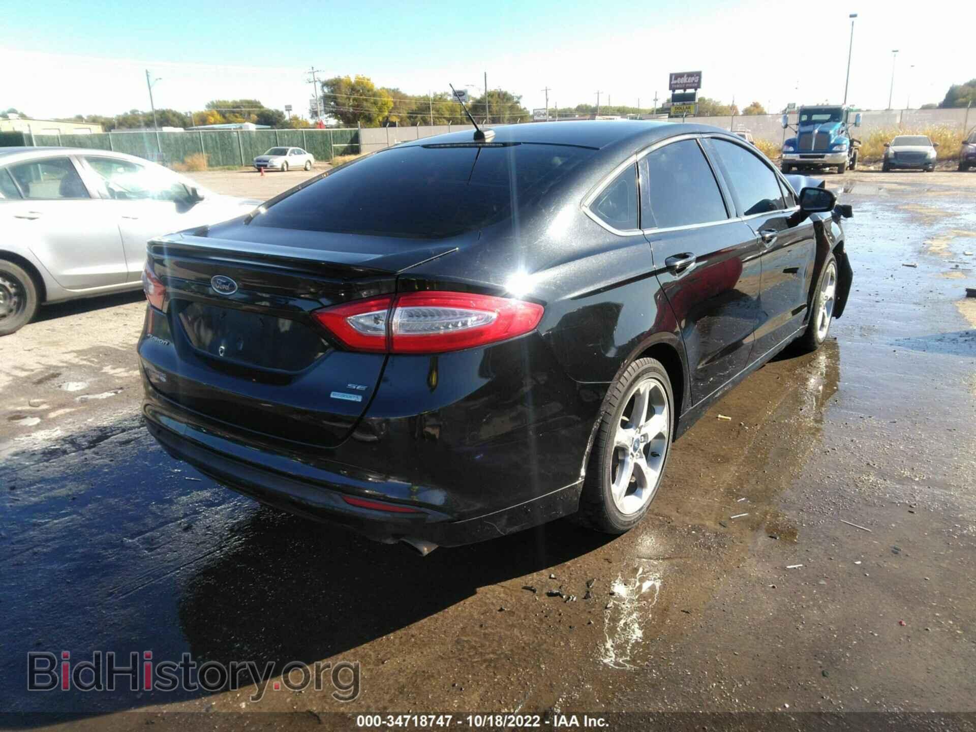 2013 FORD FUSION - VIN: 3FA6P0HR8DR142276 - Фото 4