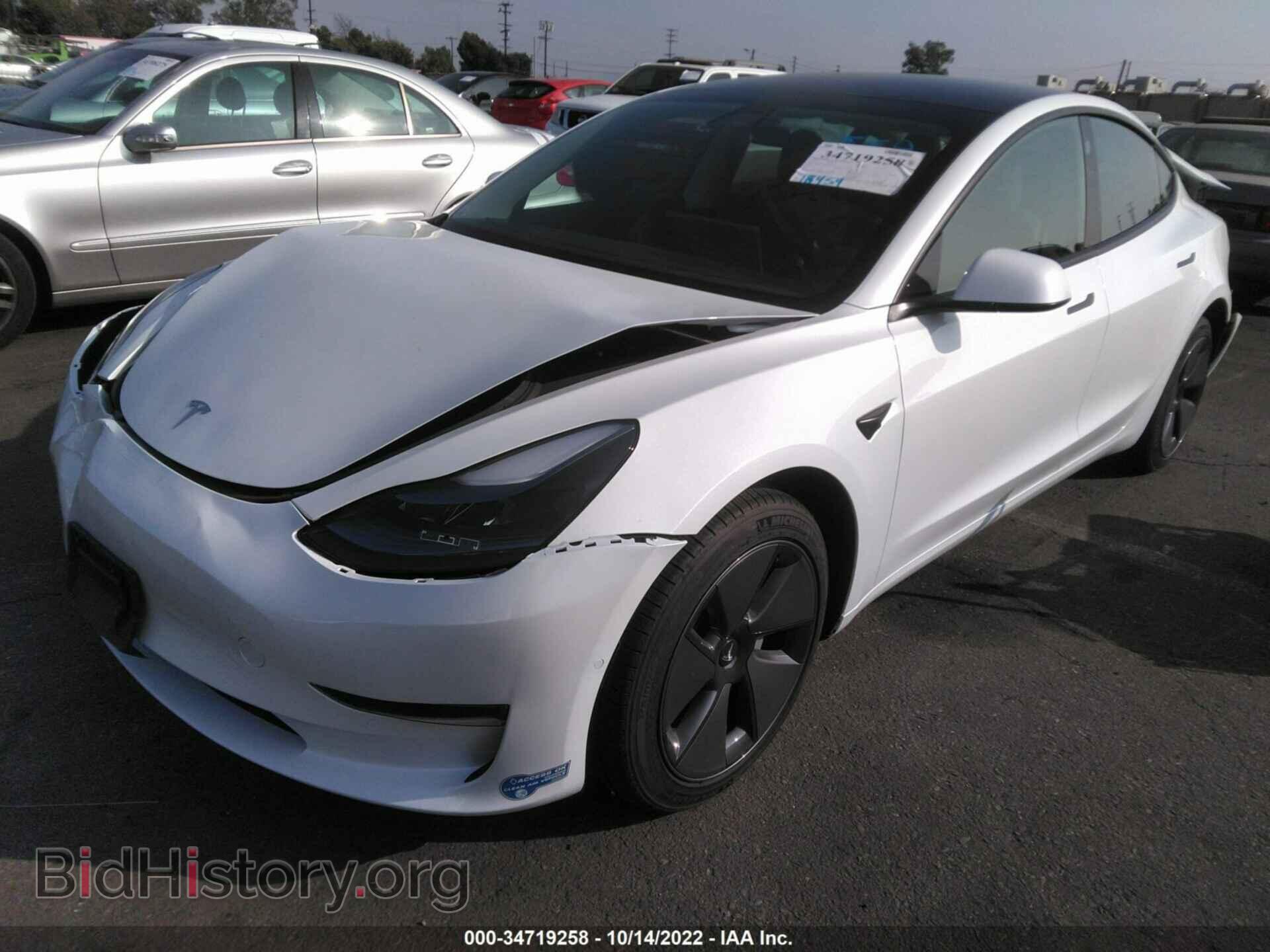 2021 TESLA MODEL 3 - VIN: 5YJ3E1EA0MF921194 - Photo 2