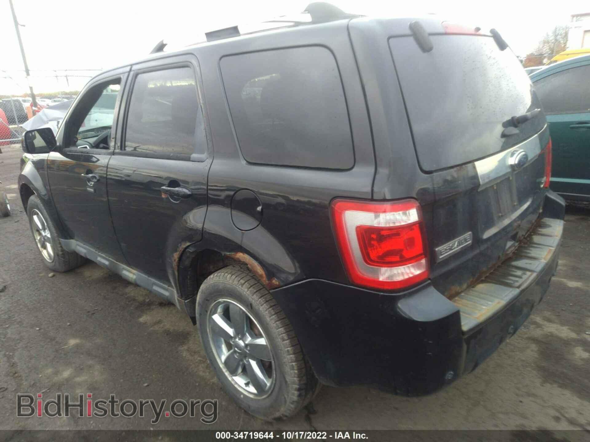 2011 FORD ESCAPE - VIN: 1FMCU9EG7BKC44369 - Фото 3