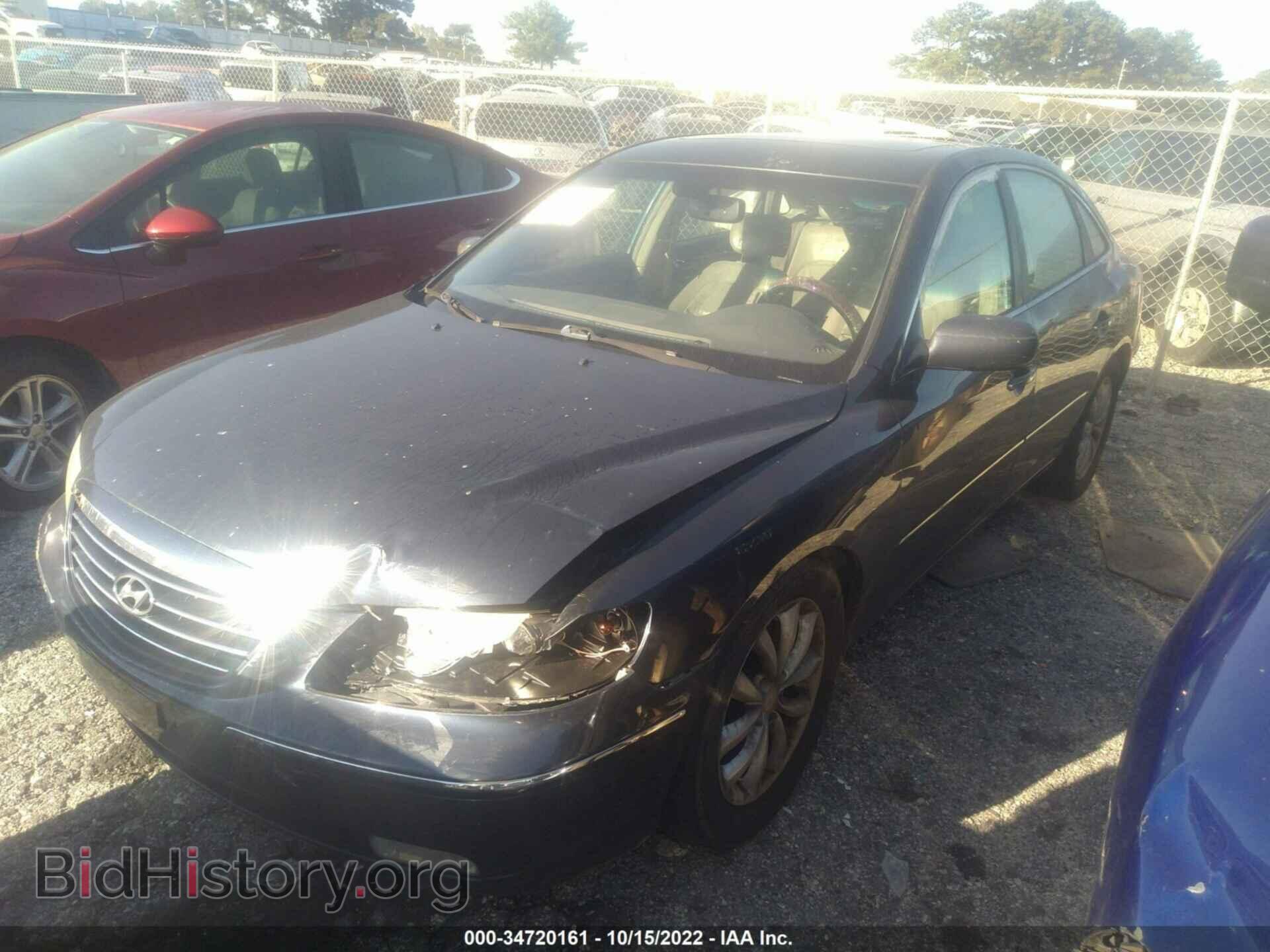 2007 HYUNDAI AZERA - VIN: KMHFC46FX7A200646 - Фото 2