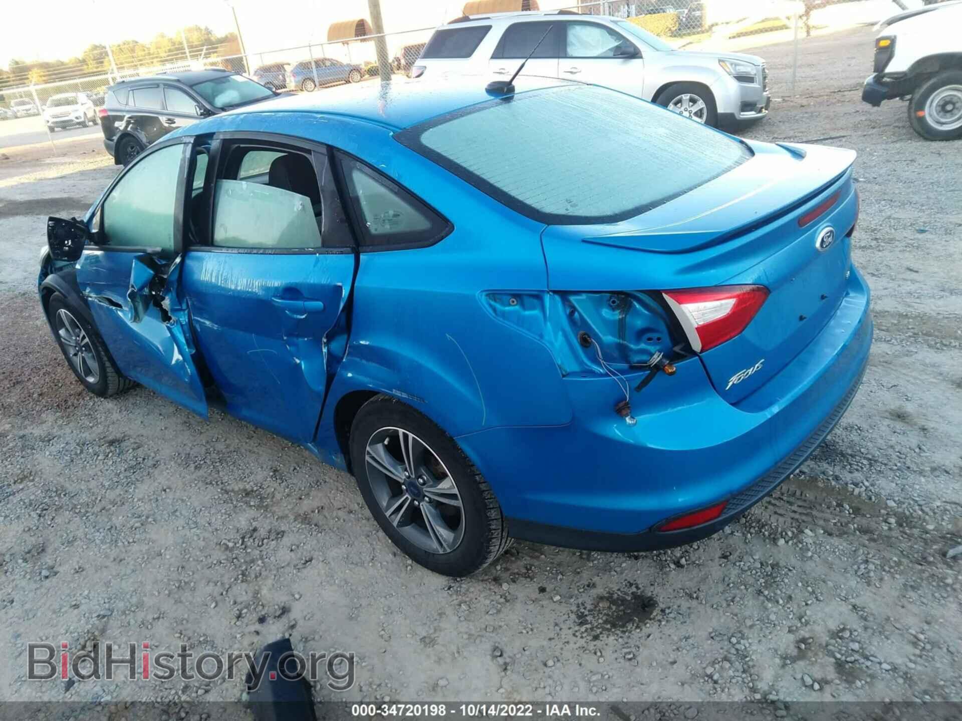 2014 FORD FOCUS - VIN: 1FADP3F23EL252263 - Фото 3