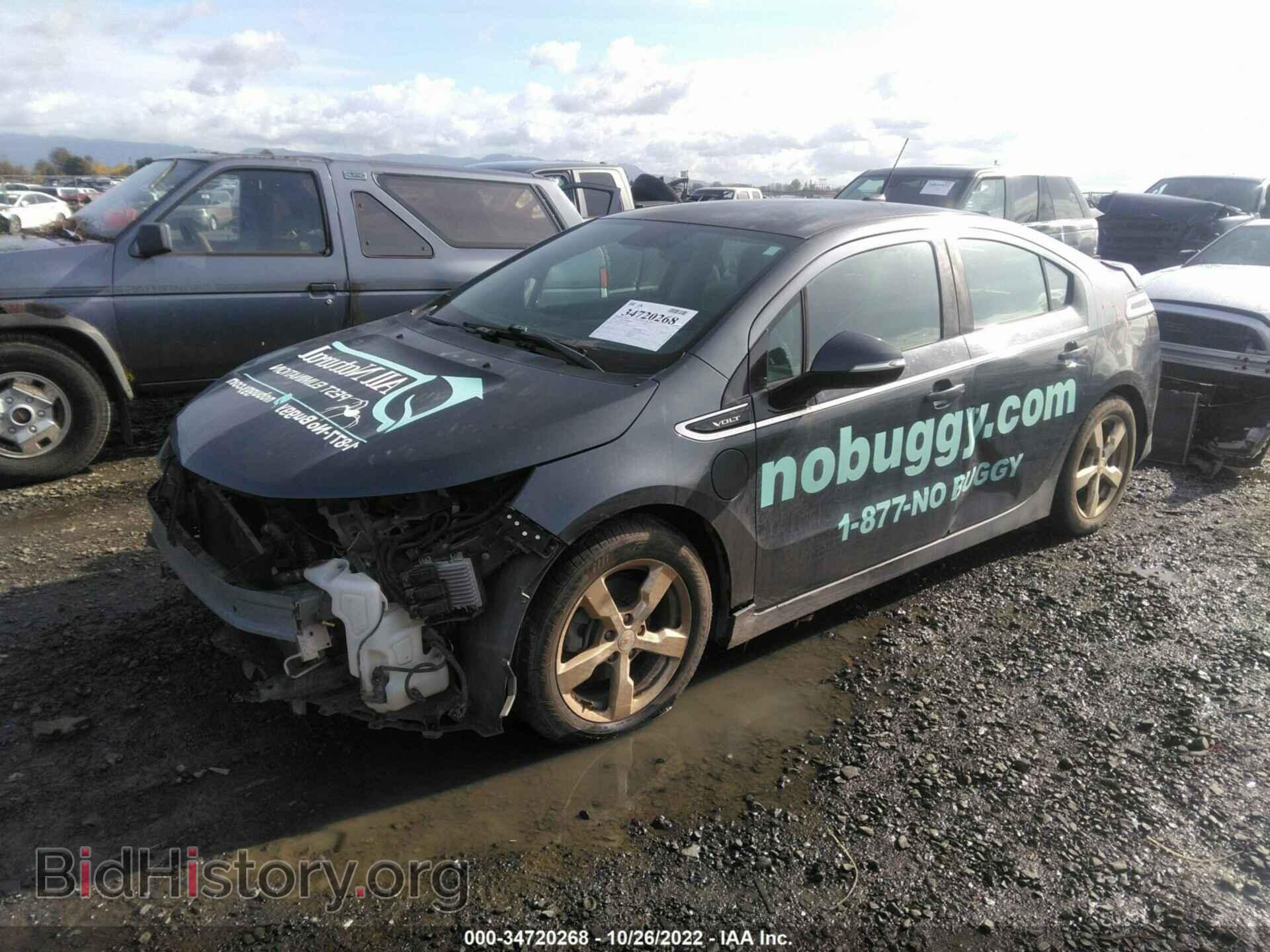 2011 CHEVROLET VOLT - VIN: 1G1RD6E40BU101330 - Фото 2