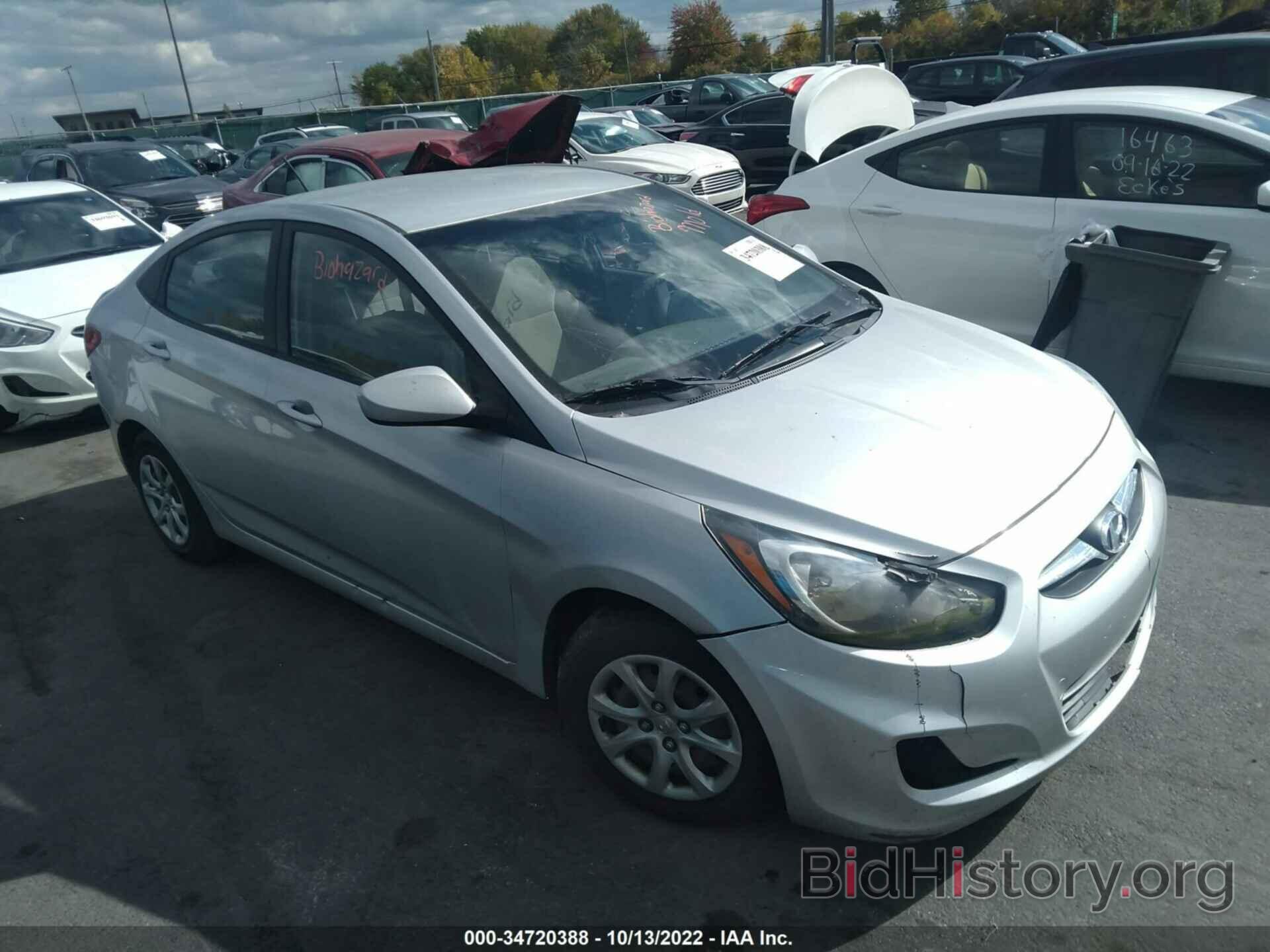 Photo KMHCT4AE9EU753561 - HYUNDAI ACCENT 2014