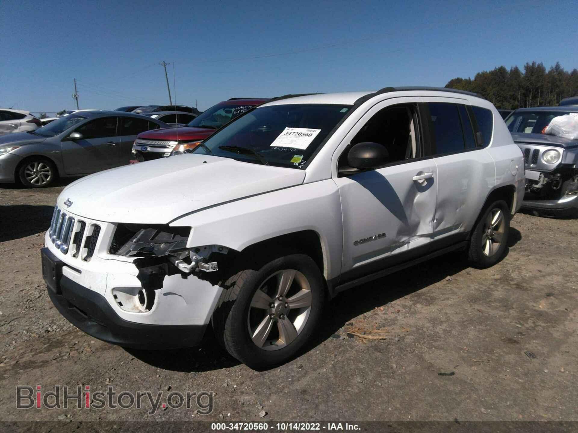 2015 JEEP COMPASS - VIN: 1C4NJDBB6FD240406 - Фото 2