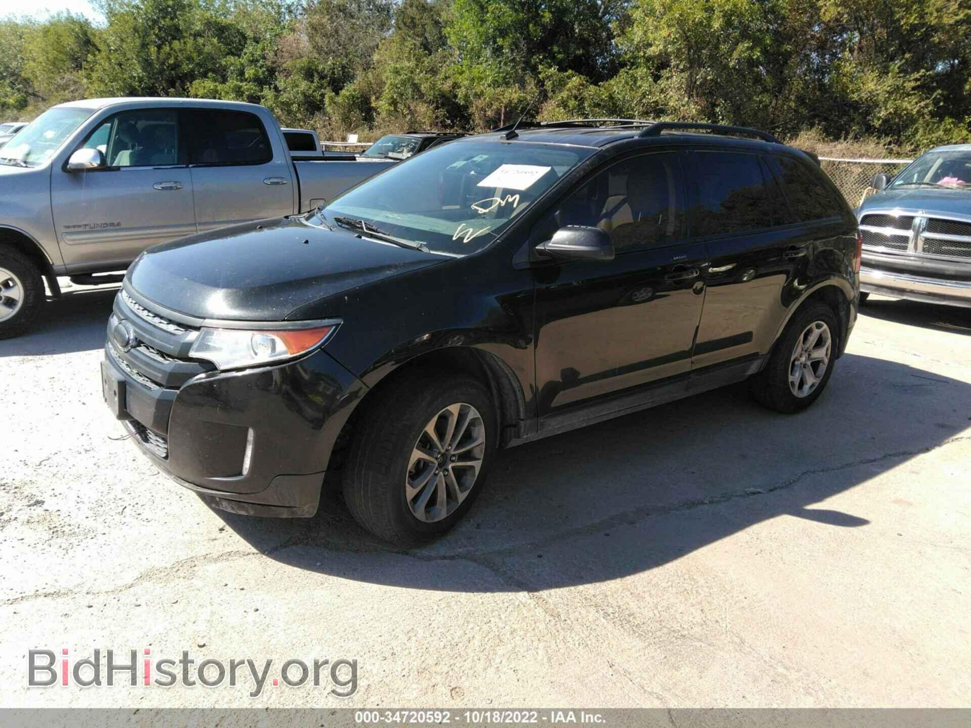 2013 FORD EDGE - VIN: 2FMDK3JC3DBE32944 - Photo 2