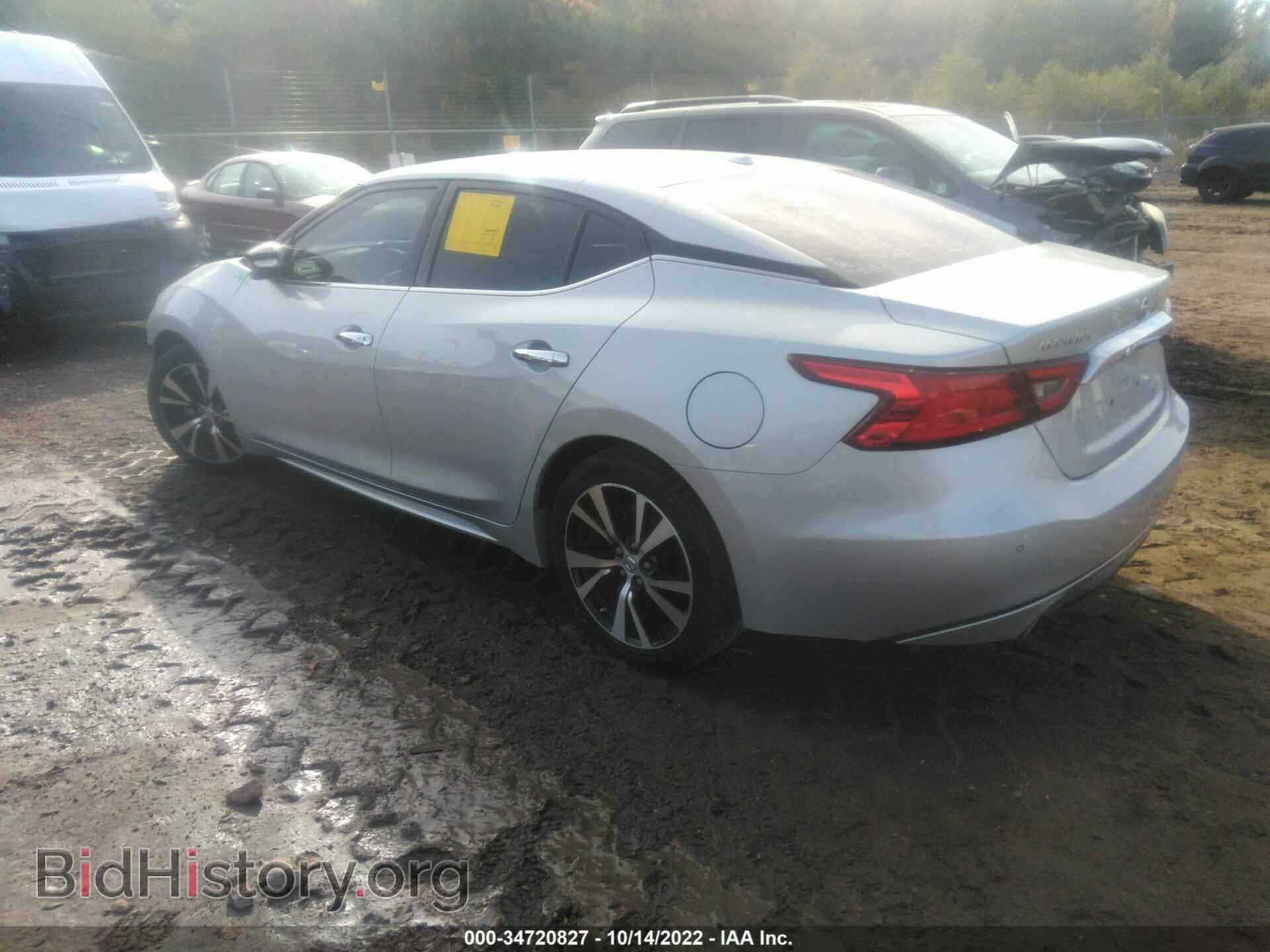 2018 NISSAN MAXIMA - VIN: 1N4AA6AP1JC374770 - Фото 3