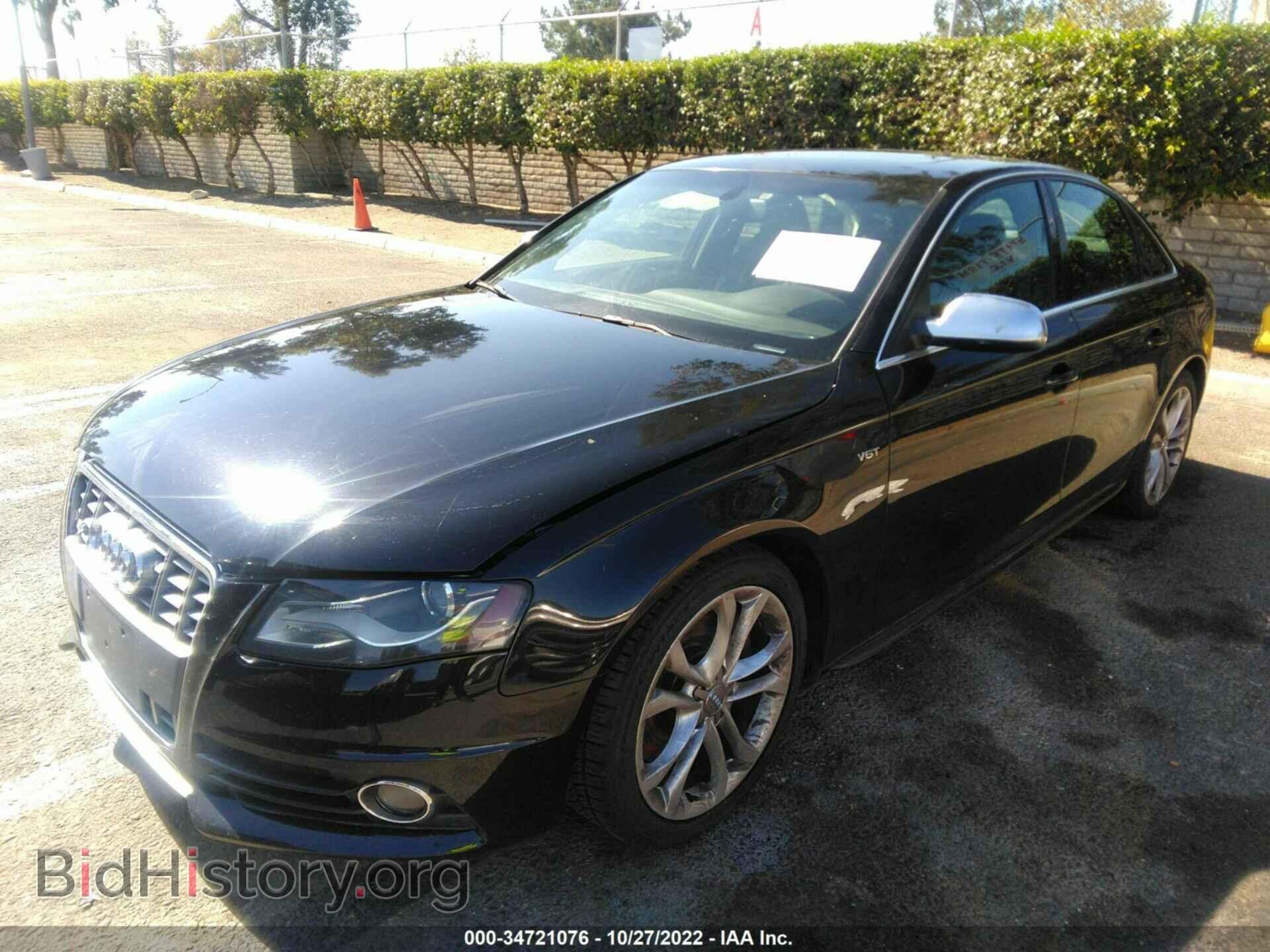 2010 AUDI S4 - VIN: WAUBGAFL5AA181407 - Фото 2