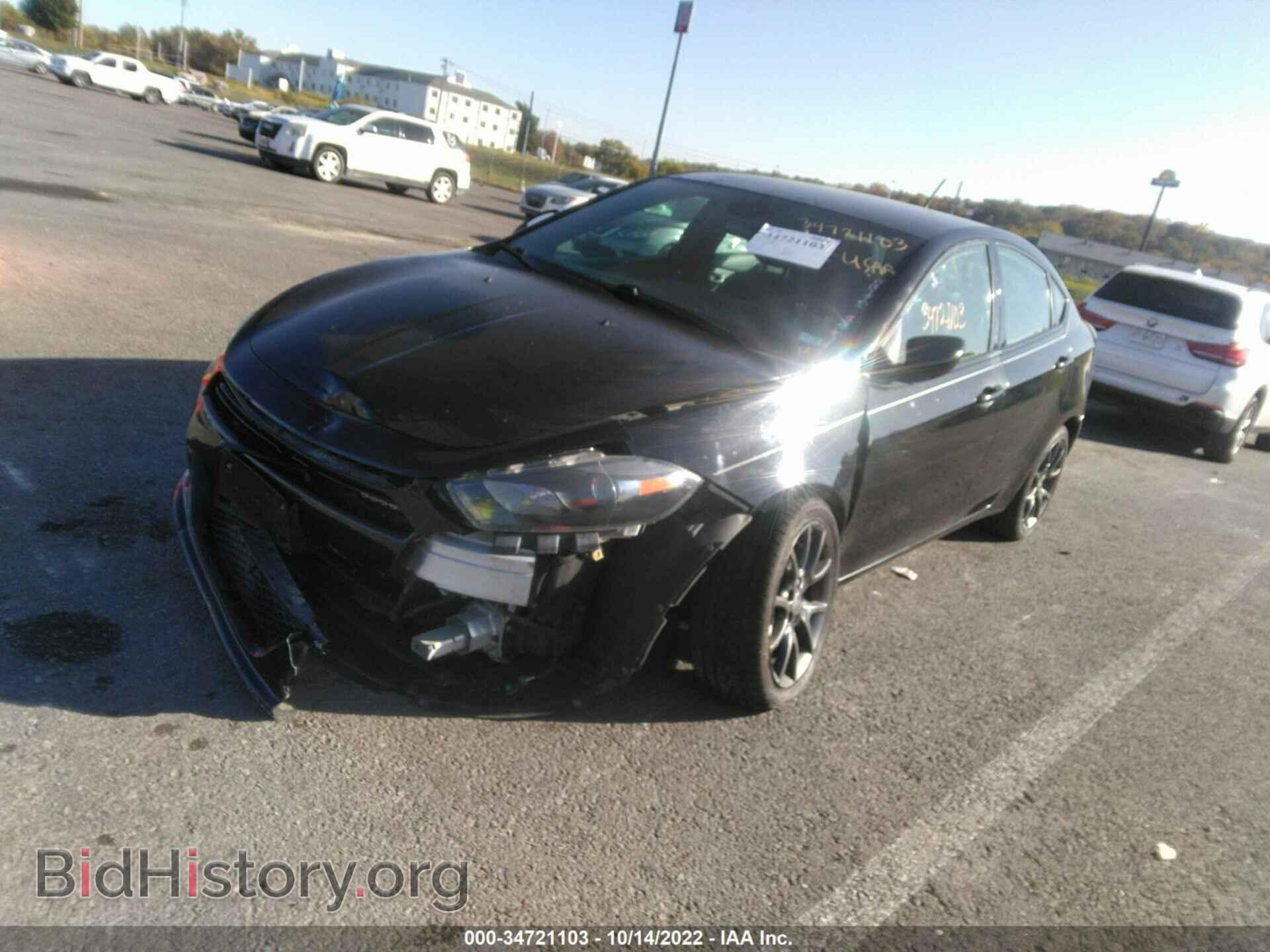 2015 DODGE DART - VIN: 1C3CDFBBXFD362958 - Photo 2